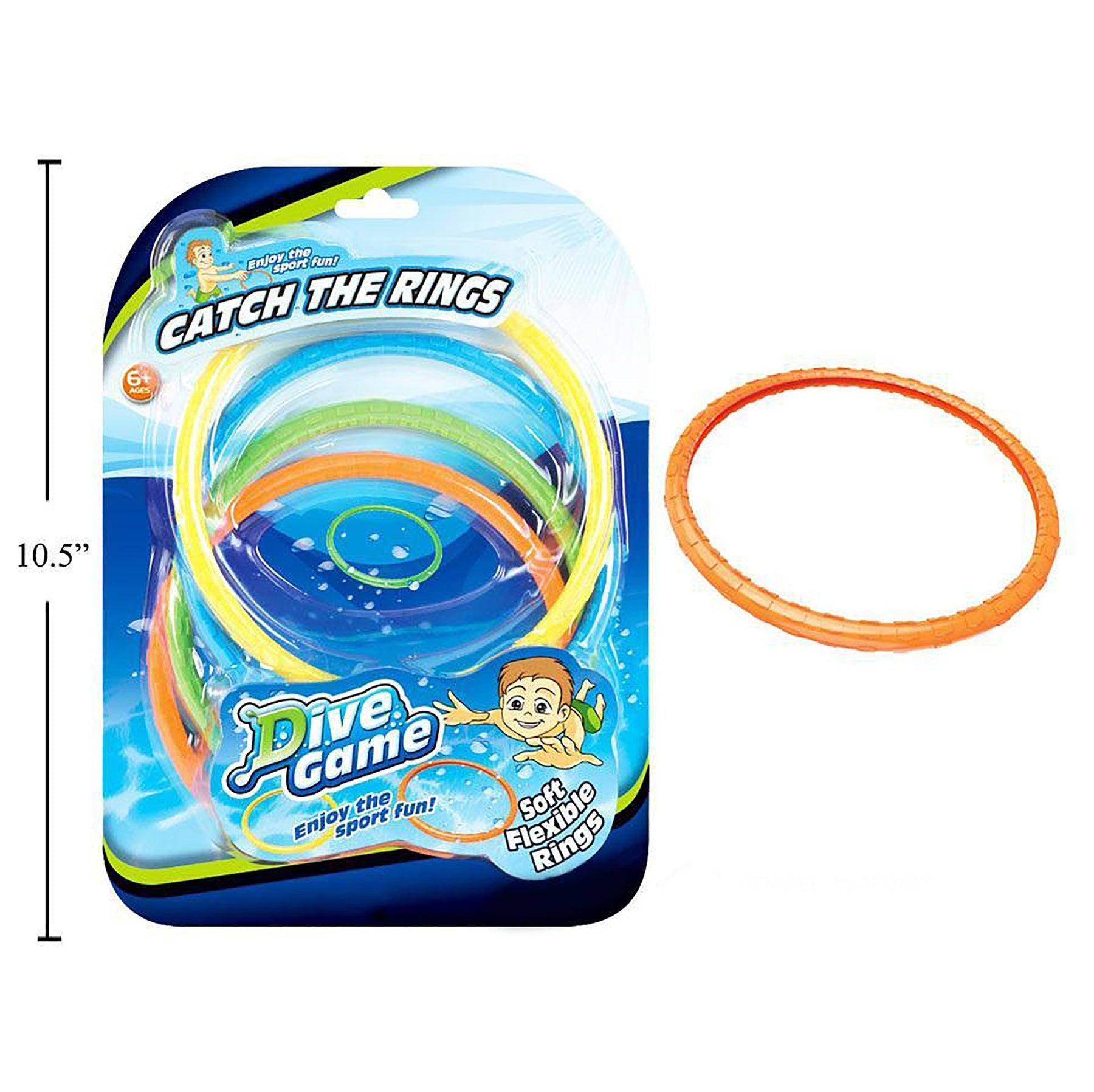 Sunny Dayz 4pcs Catch the Rings Dive Game