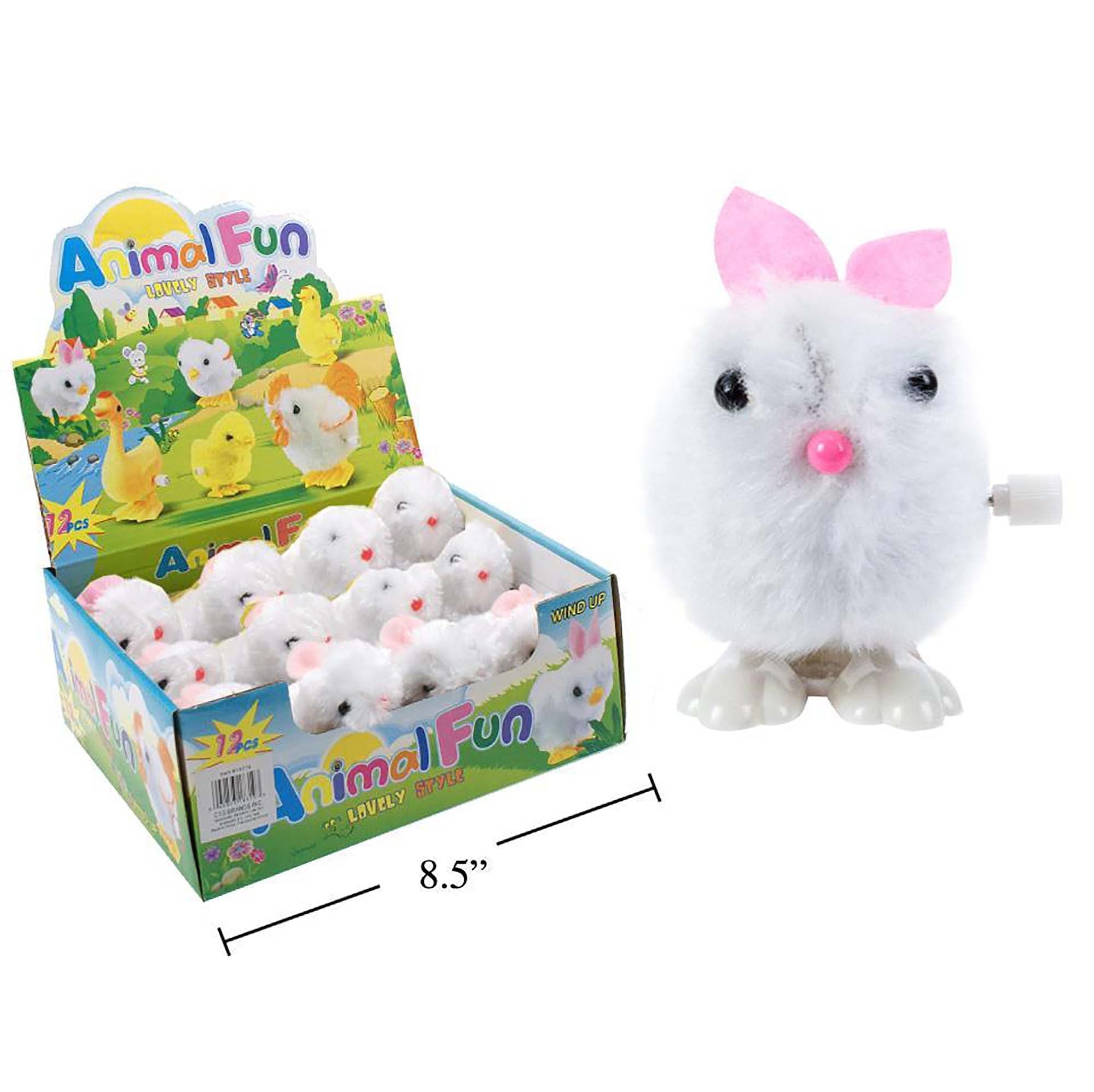 Easter White Wind-up Bunny