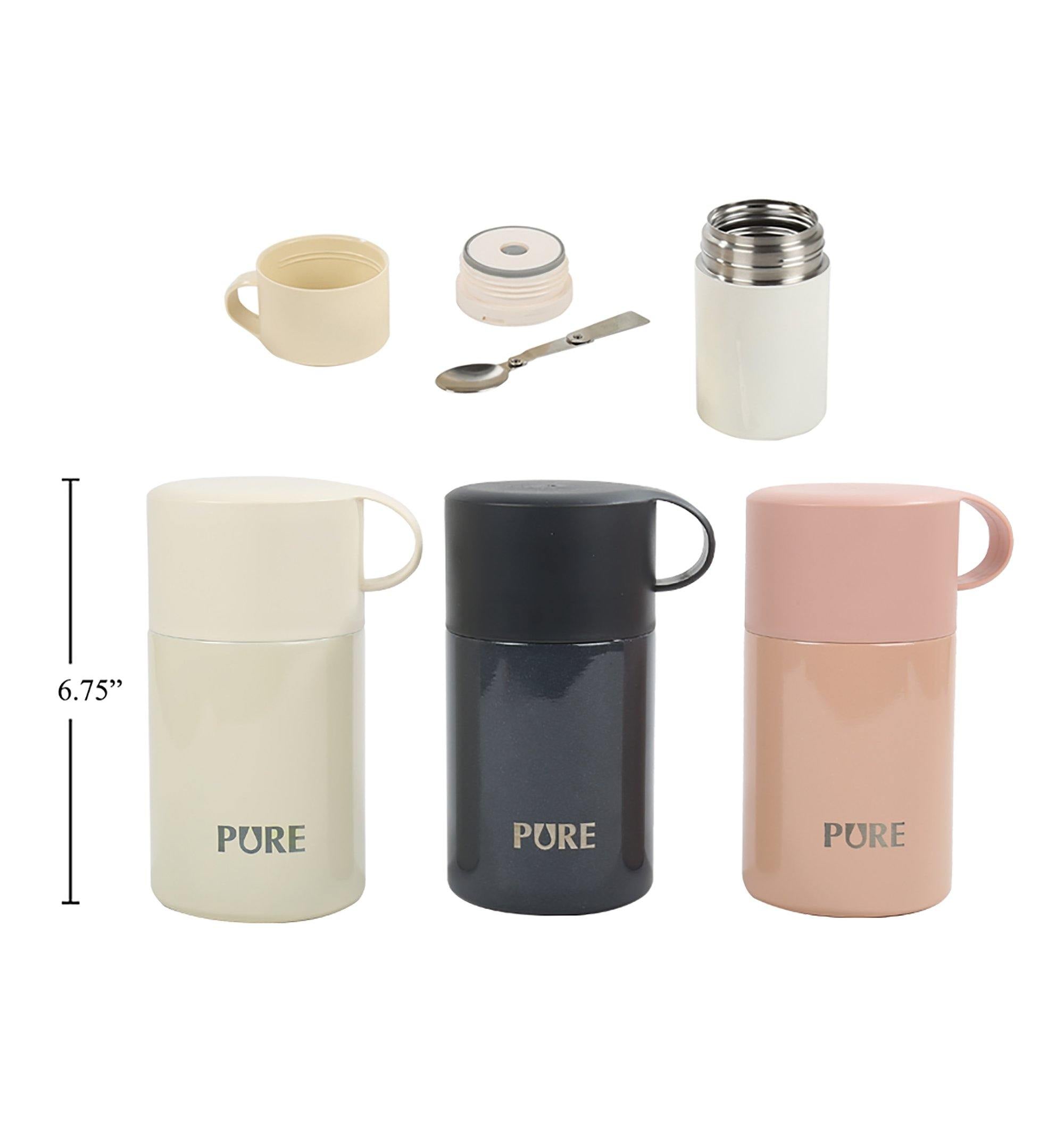 Pure 550Ml Thermal Insulated Food Container - Dollar Max Dépôt