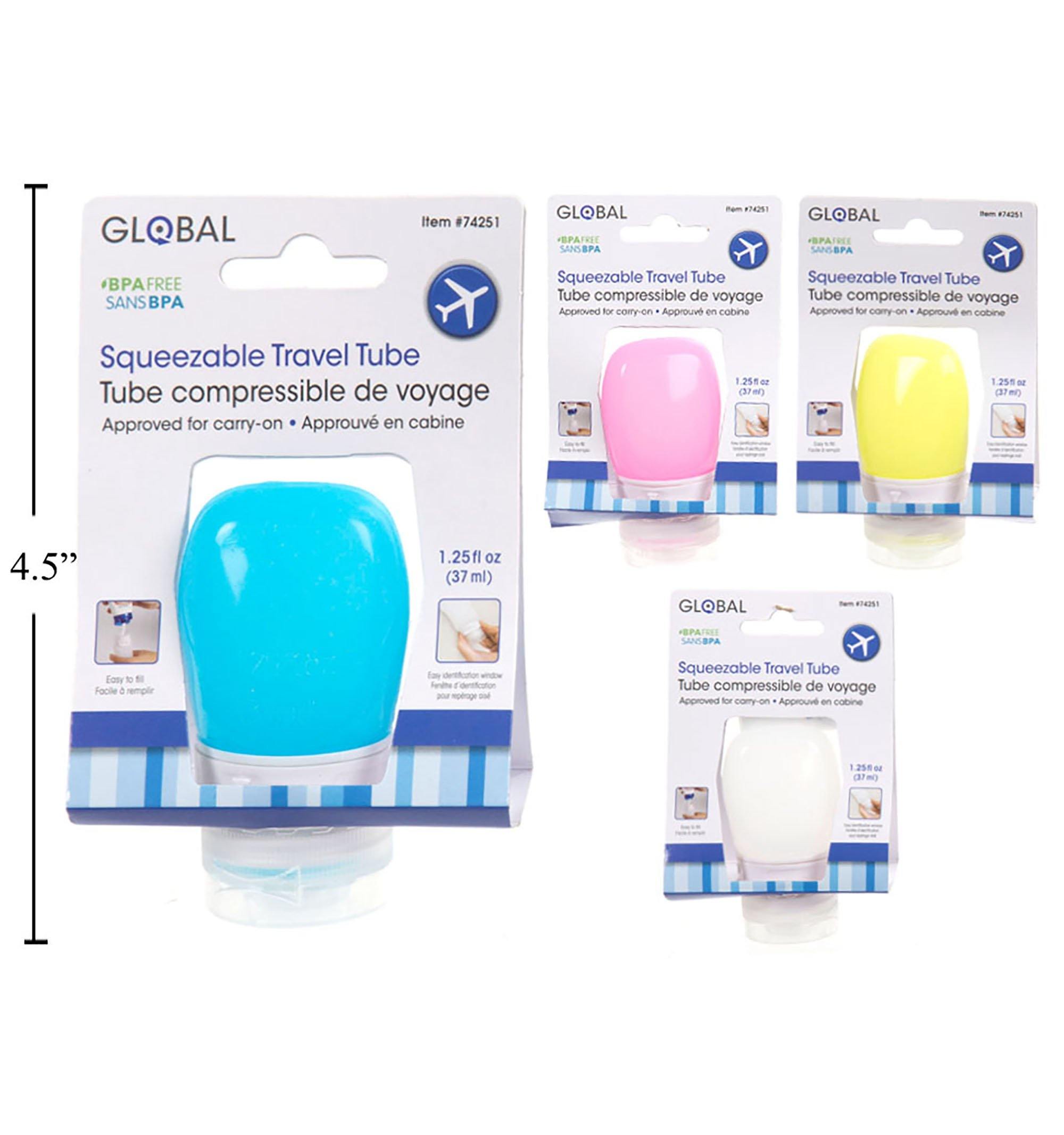 Global 37Ml Squeezable Travel Tube - Dollar Max Dépôt