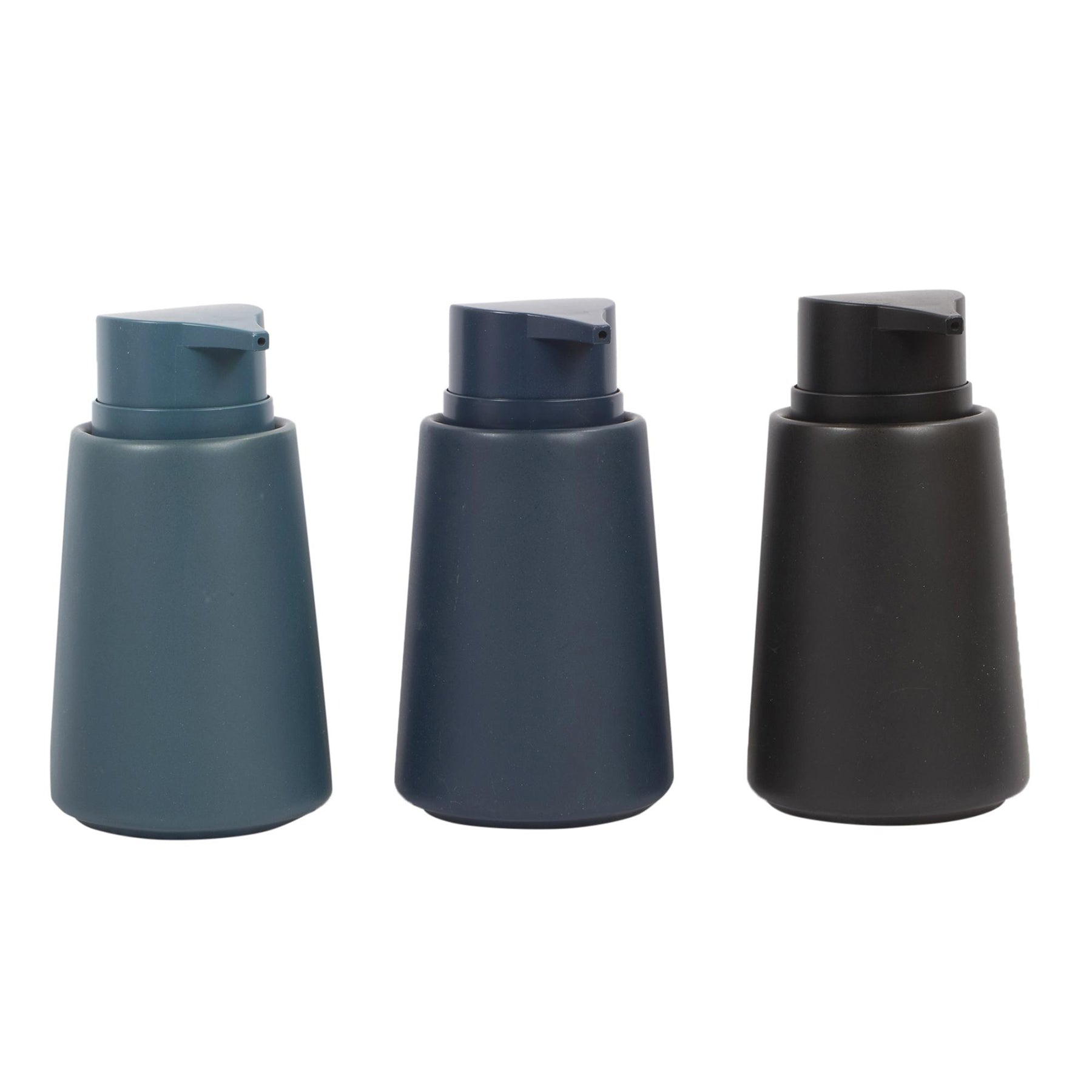 Bodico Soap/Lotion Dispenser Ceramic Stoneware 6.25x3.4in