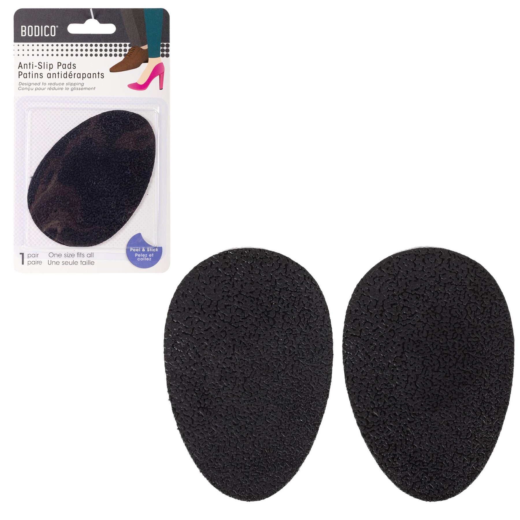 Bodico 1 Pair Anti-Slip Pads for Sole One Size