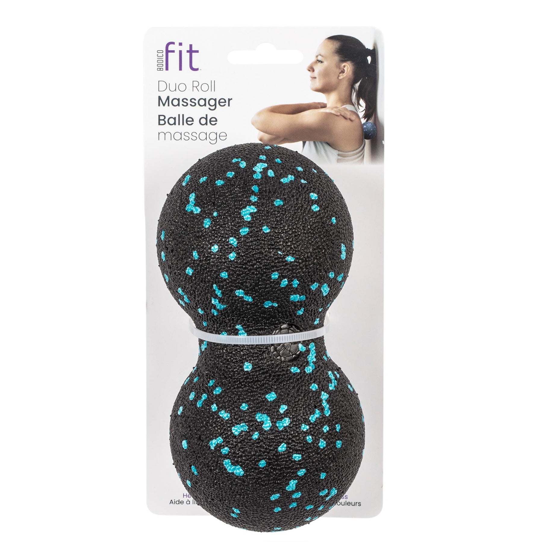 Bodico Fit Massage Ball Peanut Shape 3.14x6.3in