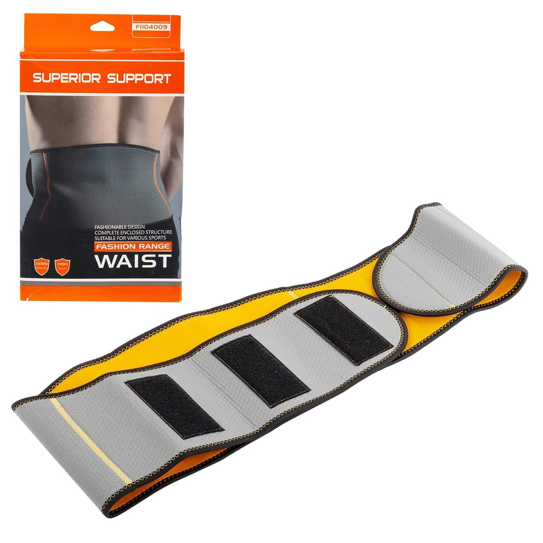 Bodico Waist Elastic Support Poly/Rubber 41x7.28in