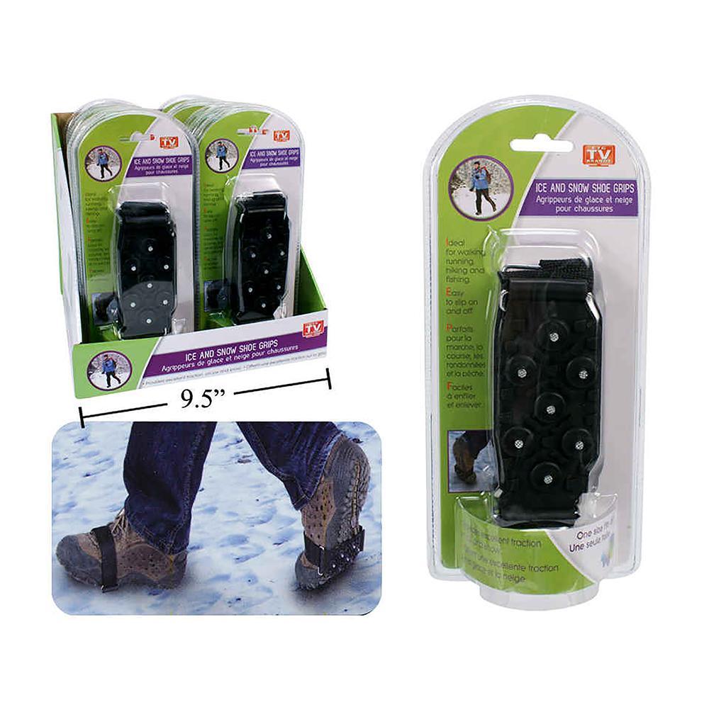 CTG TV - Snow and Ice Shoe Grippers clam shell 