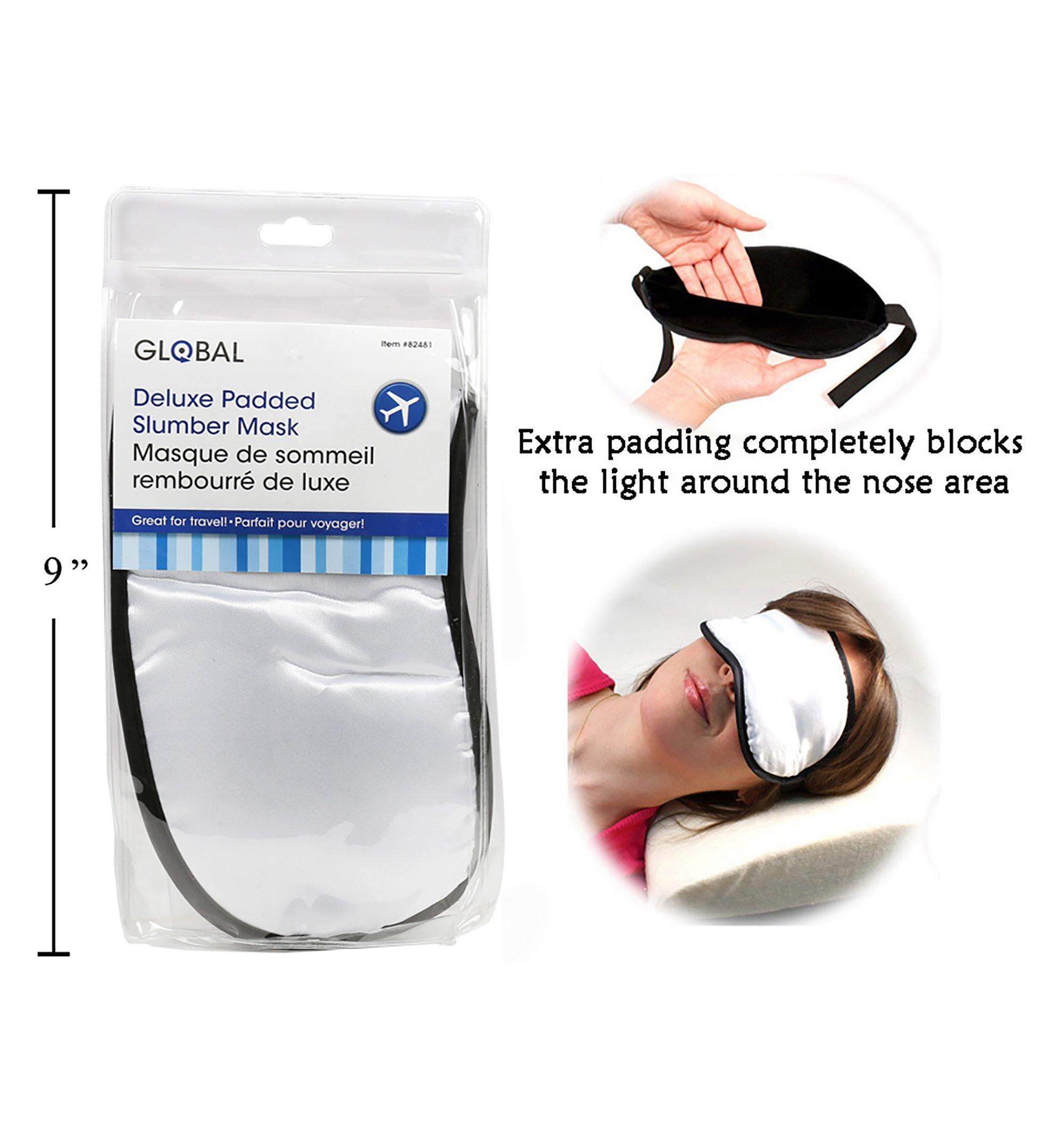 Global Dlx. Padded Eye Mask - Dollar Max Dépôt