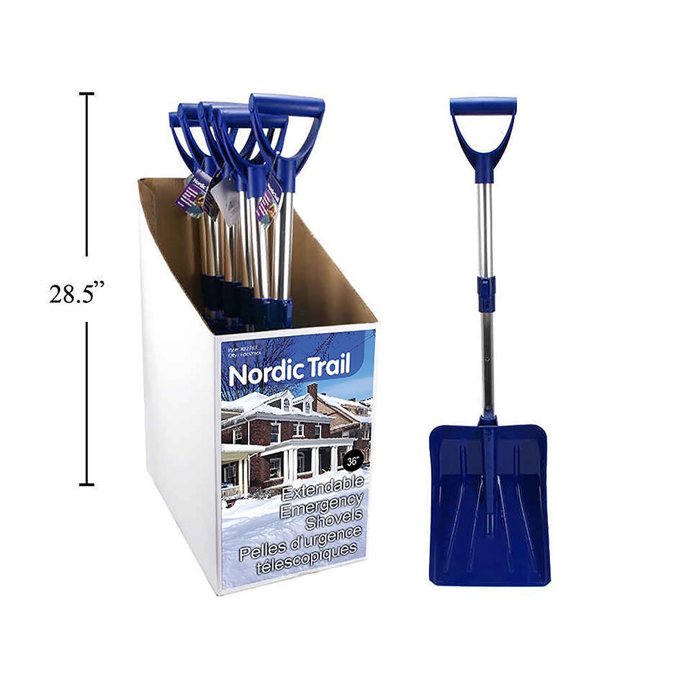 Nordic Trail -  36 In Extendable Emergency Shovel hang tag