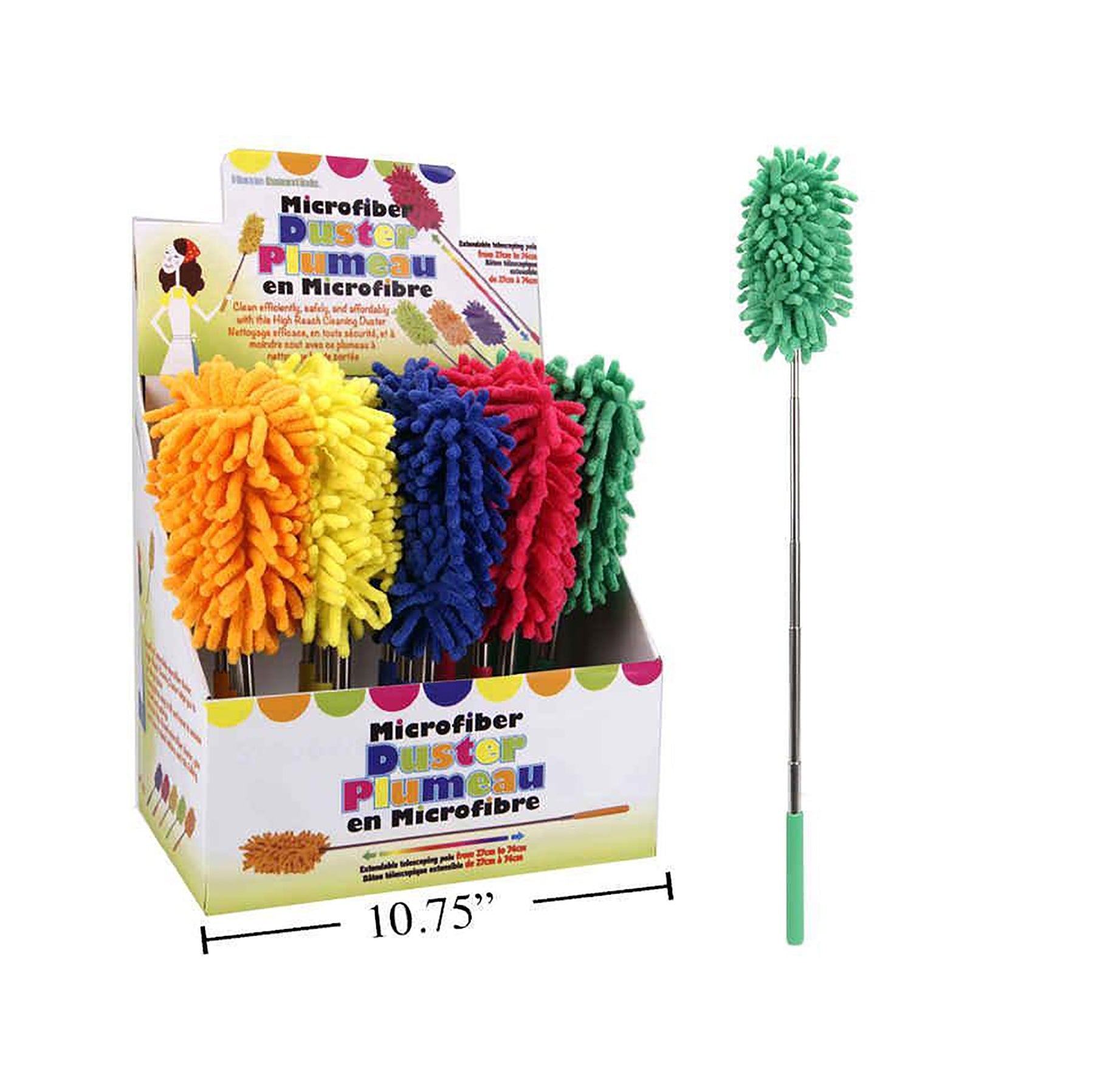 Home Essentials Duster Microfiber Extendable 10.6 to 29.1in