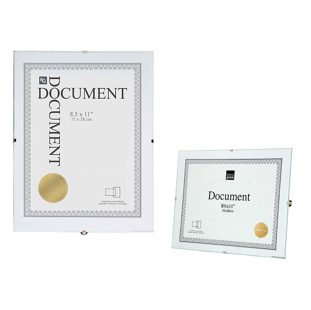 Clip Document Frame 8.5X11In Clear - Dollar Max Depot
