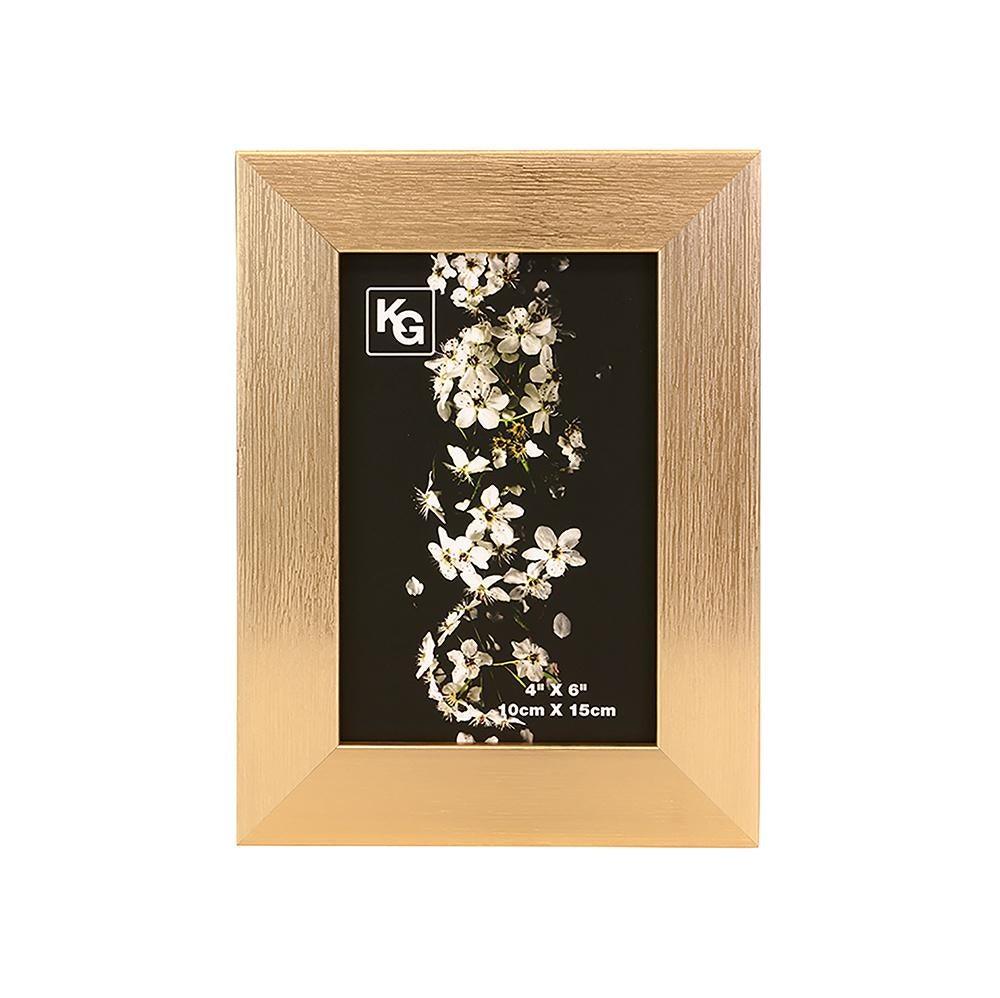 Clara 4X6In Frame Gold - Dollar Max Depot