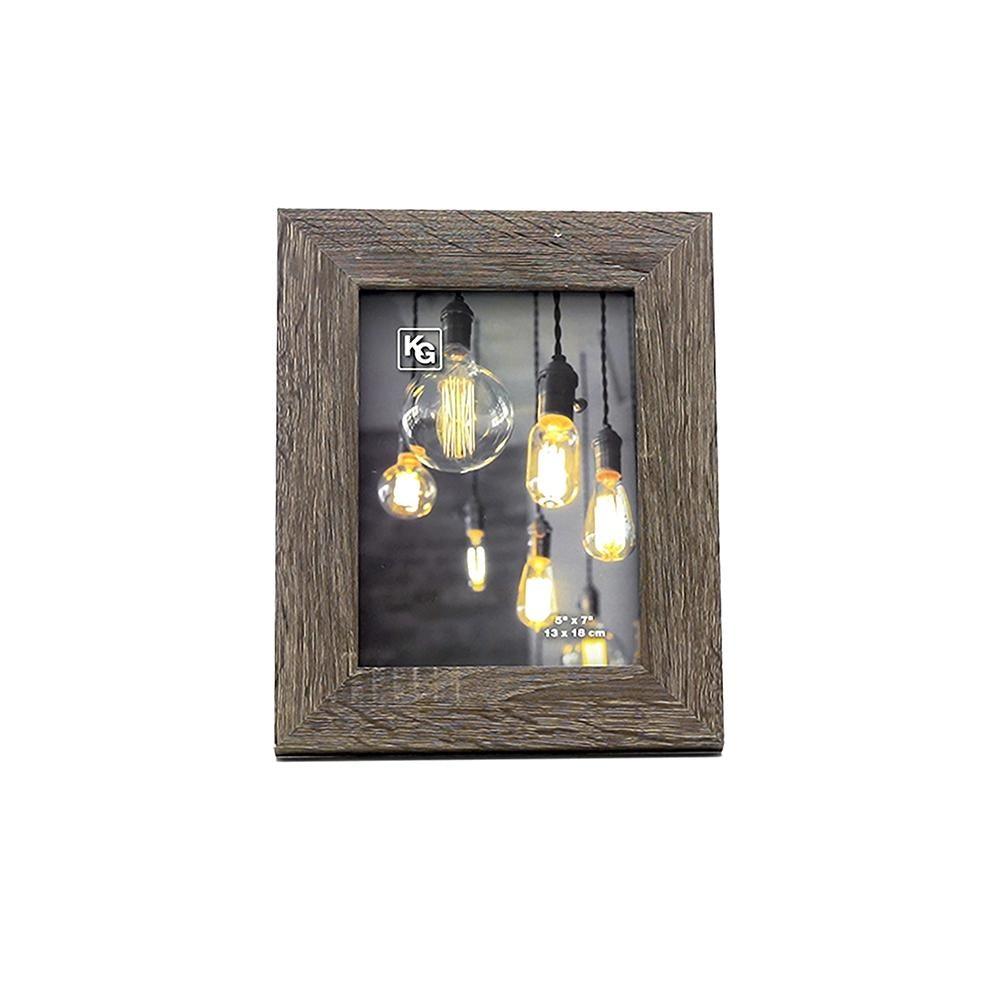 Loft 5X7In Frame-Driftwood Grey - Dollar Max Depot