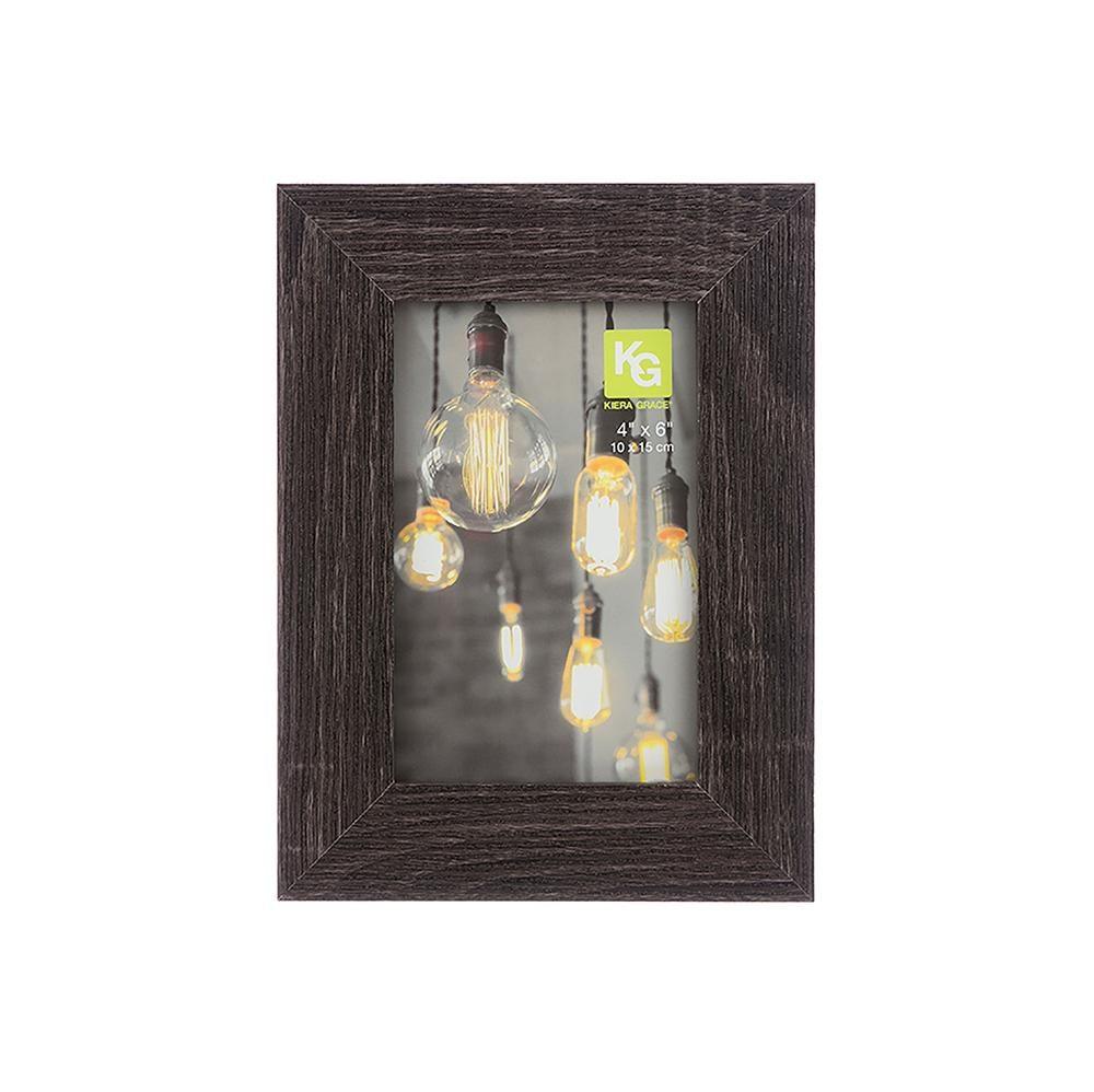 Loft 4X6In Frame-Driftwood Black - Dollar Max Depot