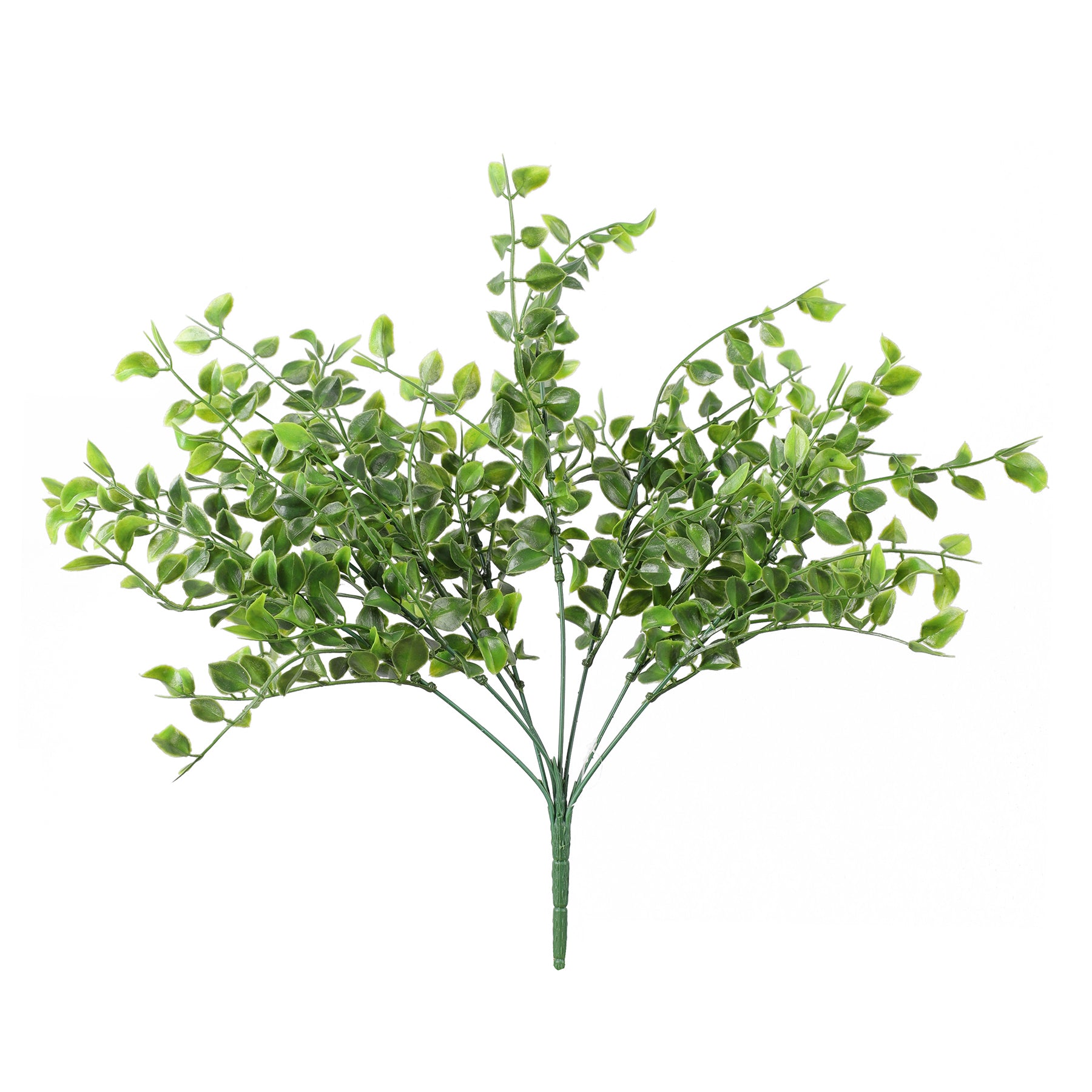 Large Green Tea Leaf Bush Plastic 17in