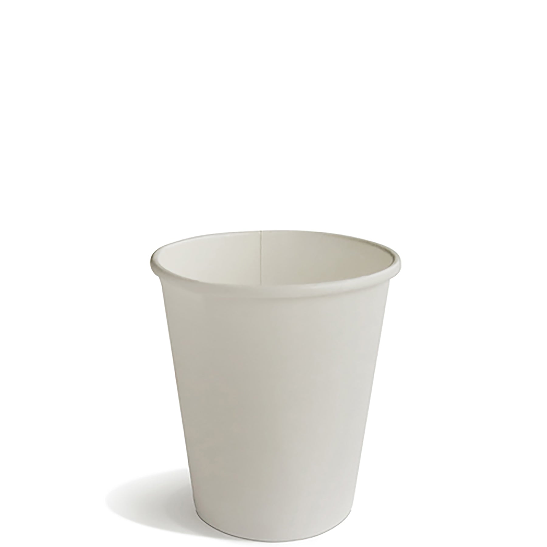 Table Accents 50 White Paper Cups Single Wall 4oz