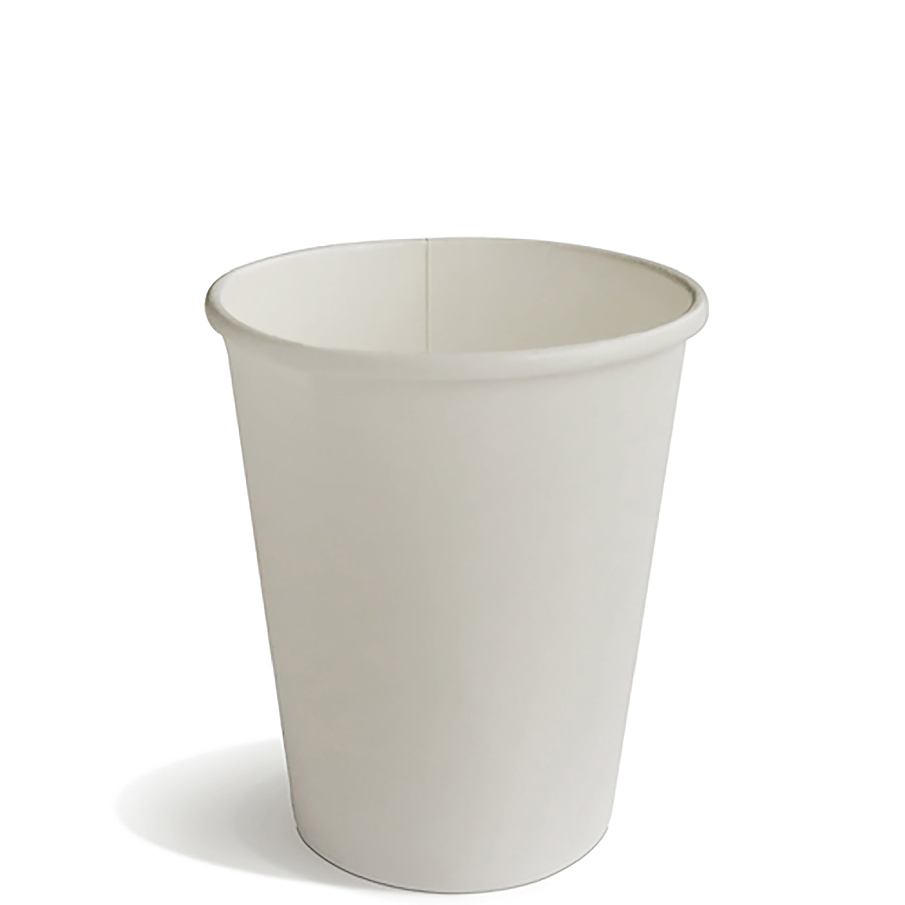 Table Accents 50 White Paper Cups Single Wall 8oz