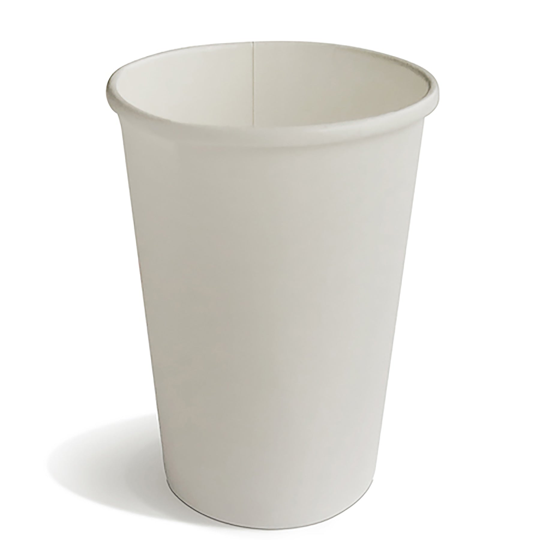 Table Accents 50 White Paper Cups Single Wall 12oz