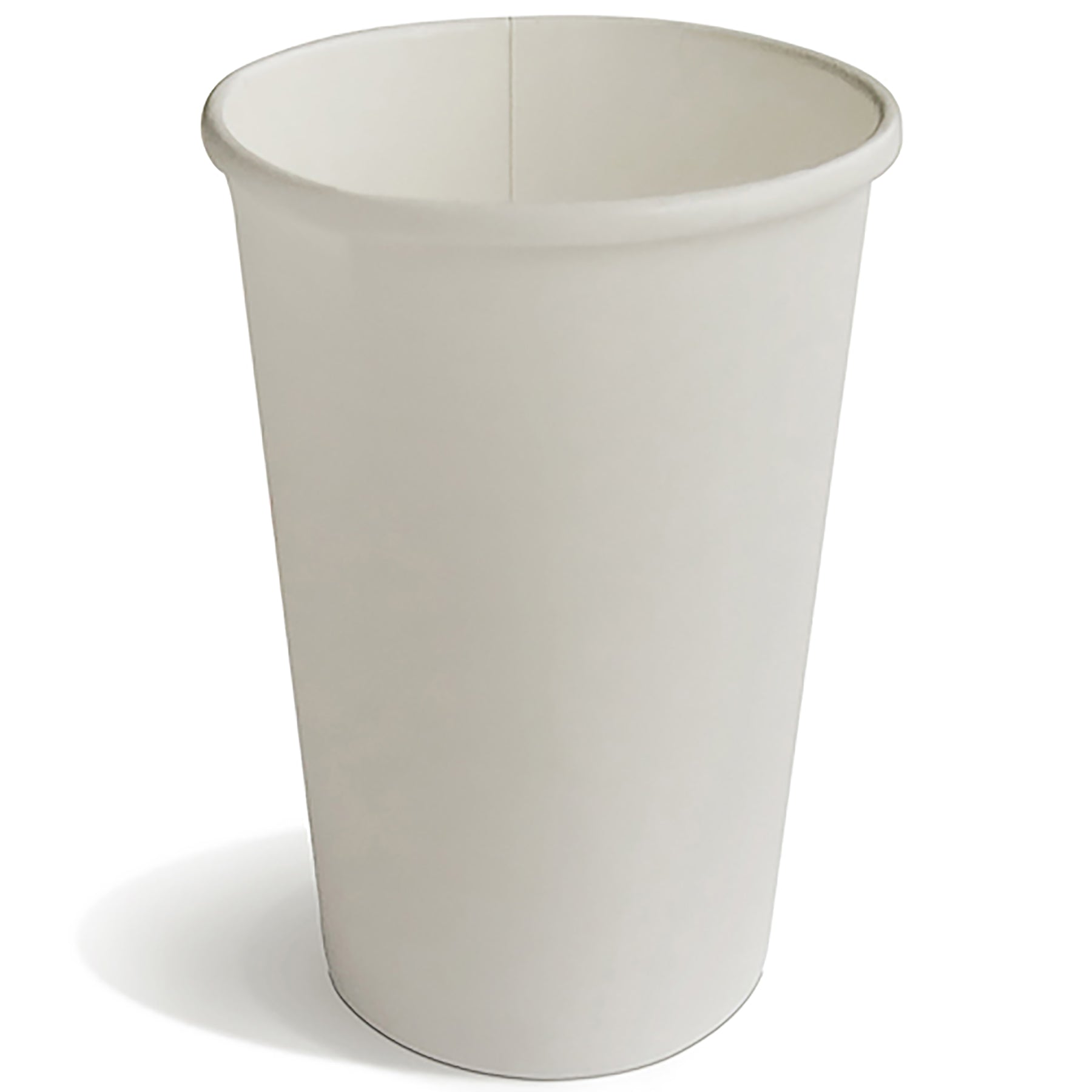 Table Accents 50 White Paper Cups Single Wall 16oz