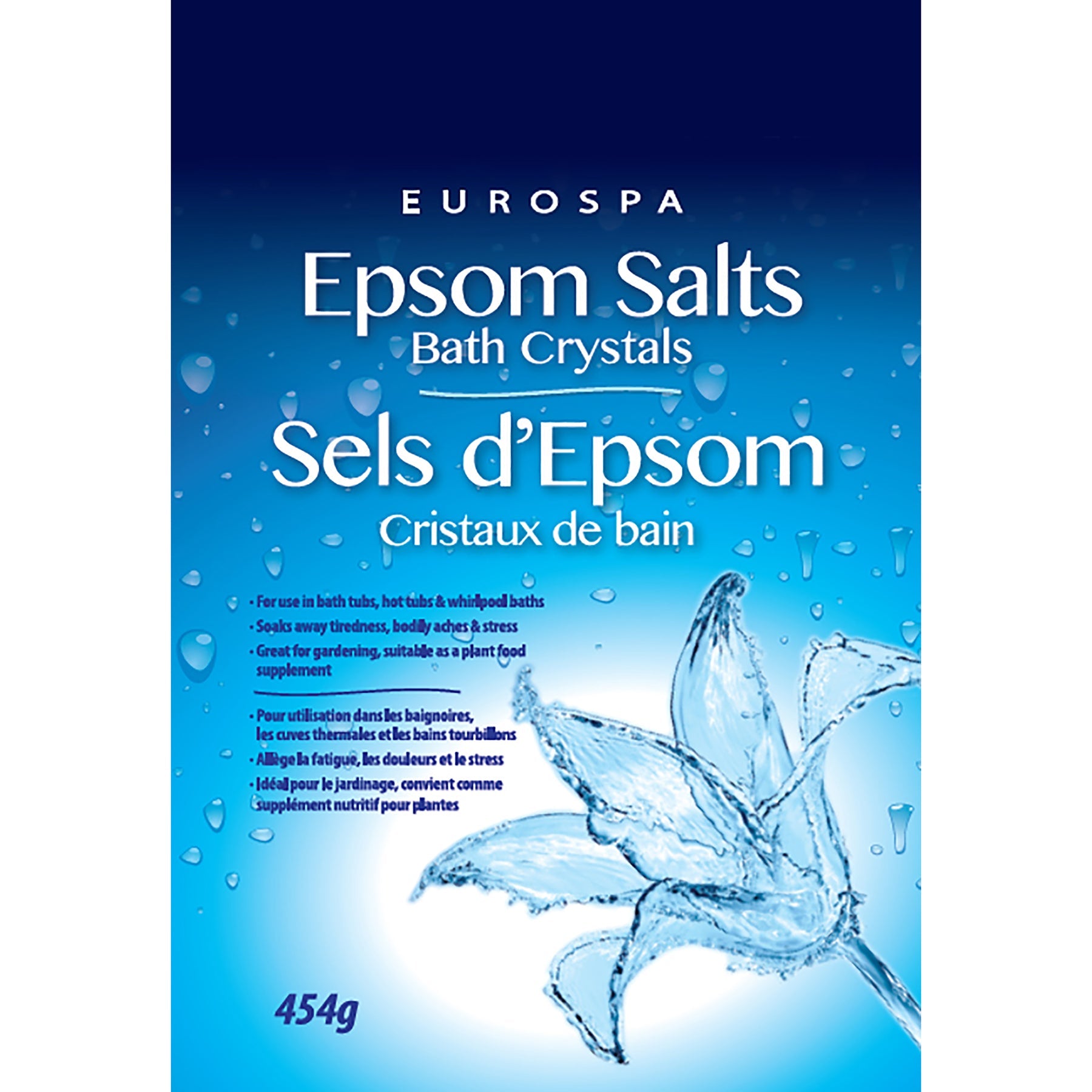 Eurospa Epsom Salts Bath Crystals 16oz