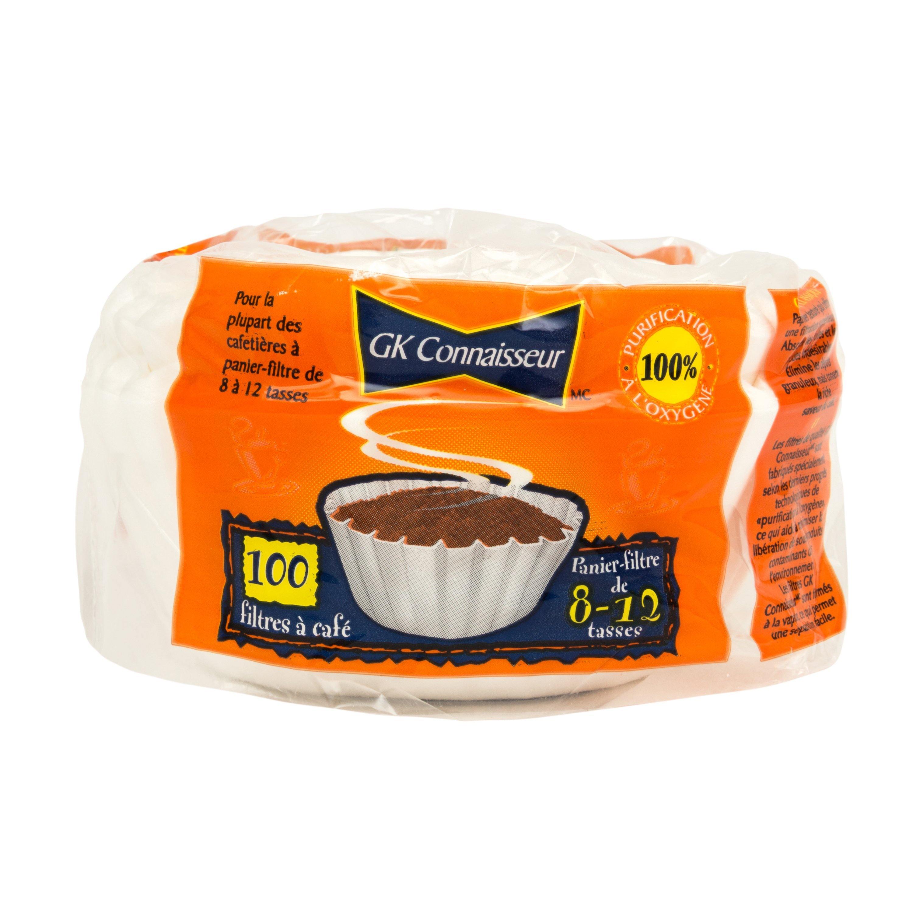 100 Basket Coffee Filters In Poly Bag. For 8-10 Cups Of Coffee. Fits Most Coffee Machines - Dollar Max Dépôt