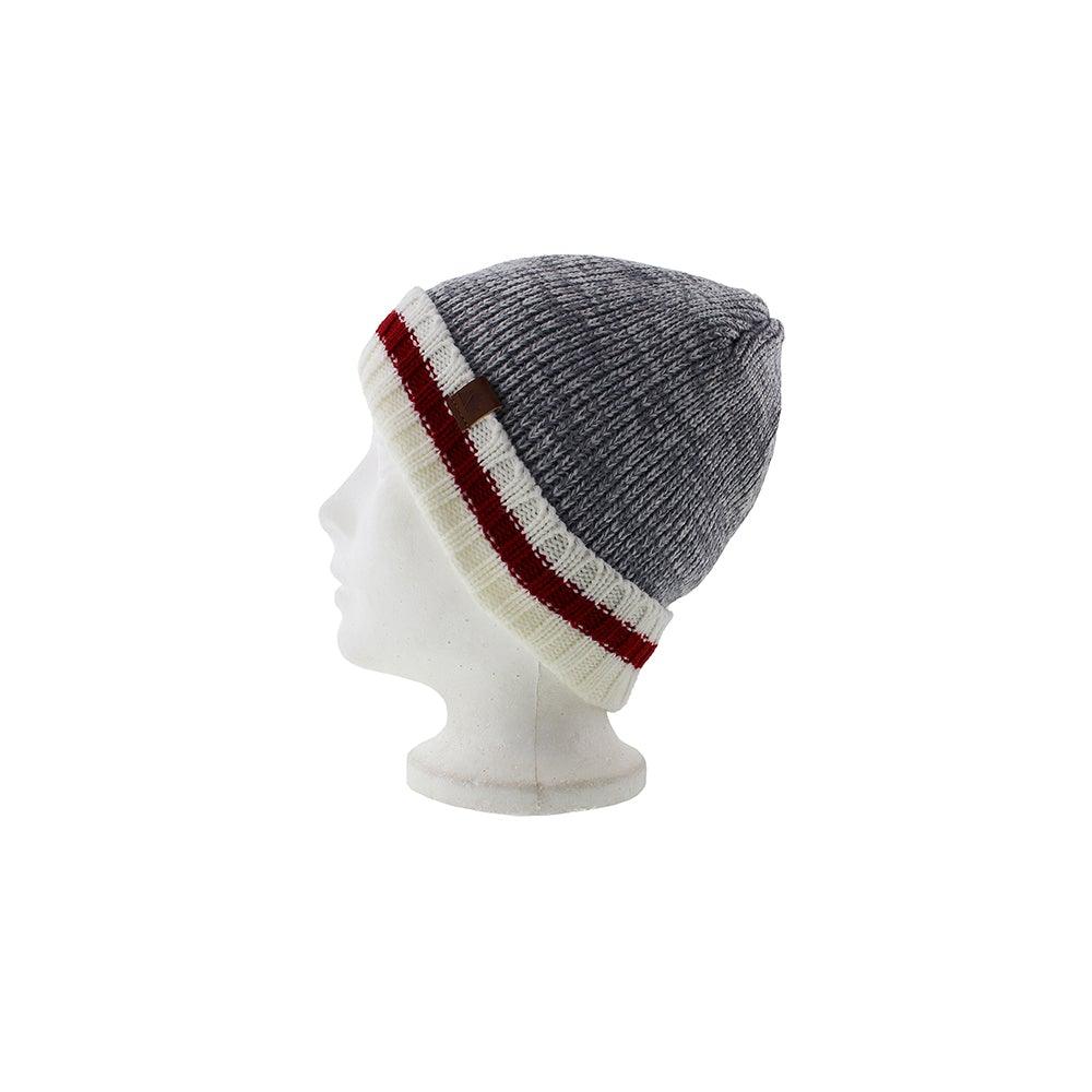 Great Northern - Adult Ribbed Fleece Lined Cuff Beanie - Dollar Max Depot