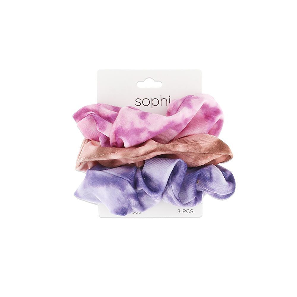Sophi - Velvet Tie Dye Scrunchies