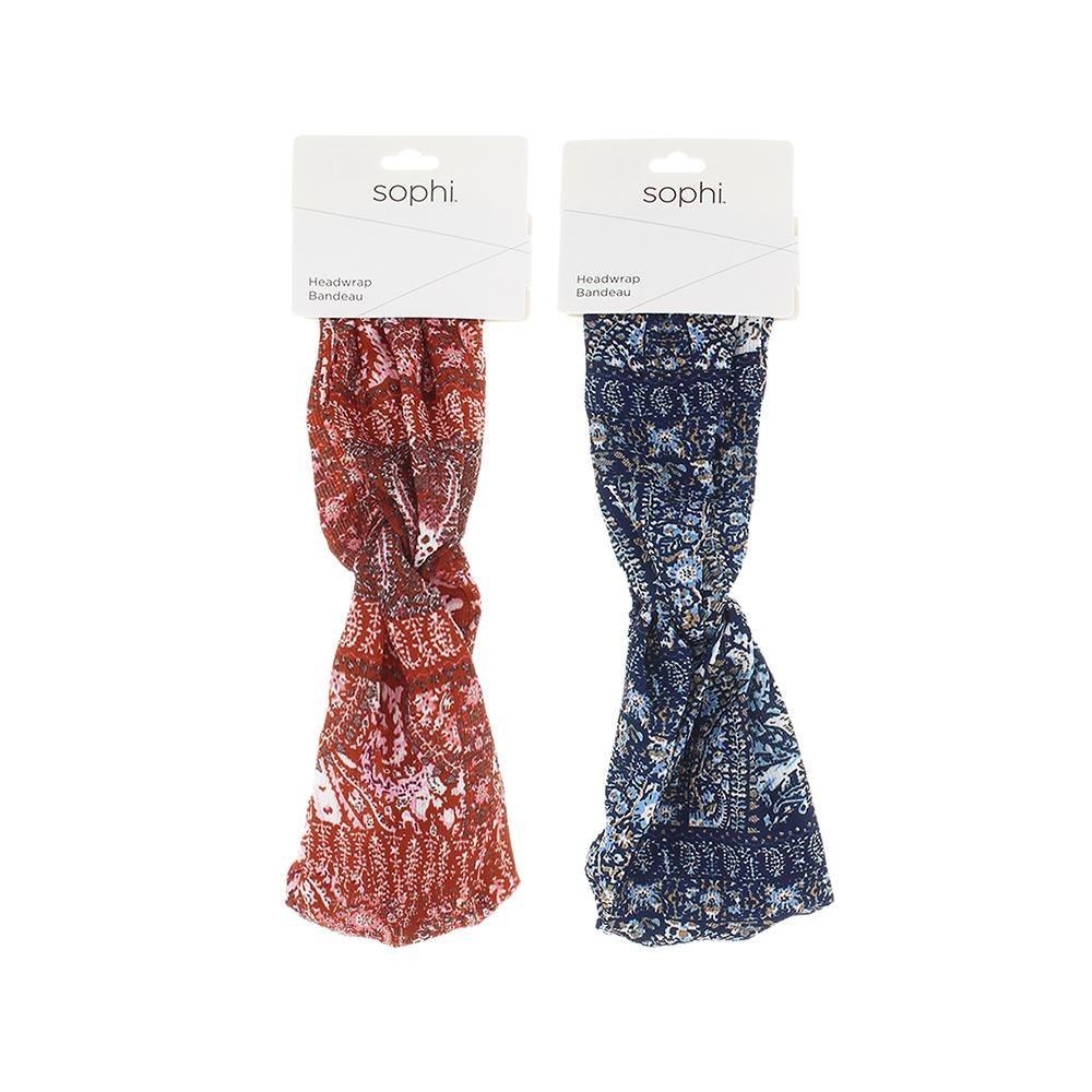 Sophi - Printed Knotted Headwrap