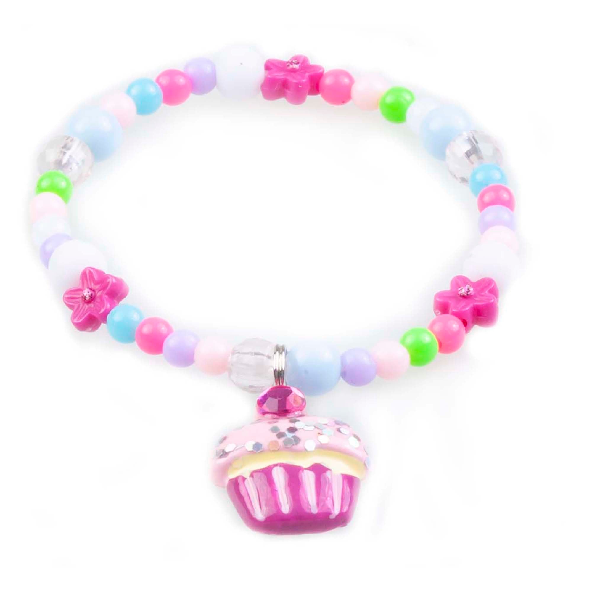 Kid's Jewelry Cutie Cupcake Crunch Bracelet 3.1x1.7in 