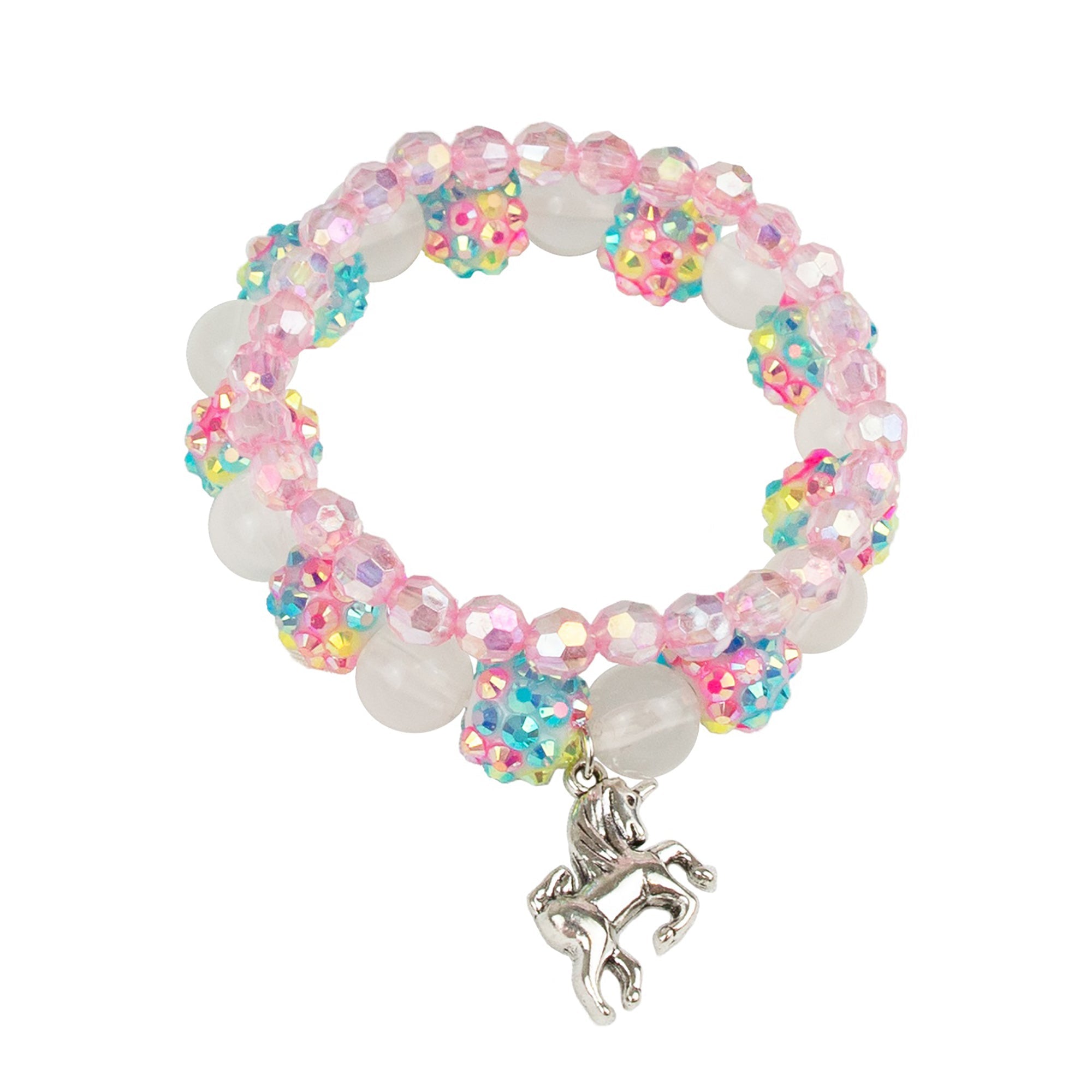 Kid's Jewelry Set of 2 Sparkle Pony Bracelets