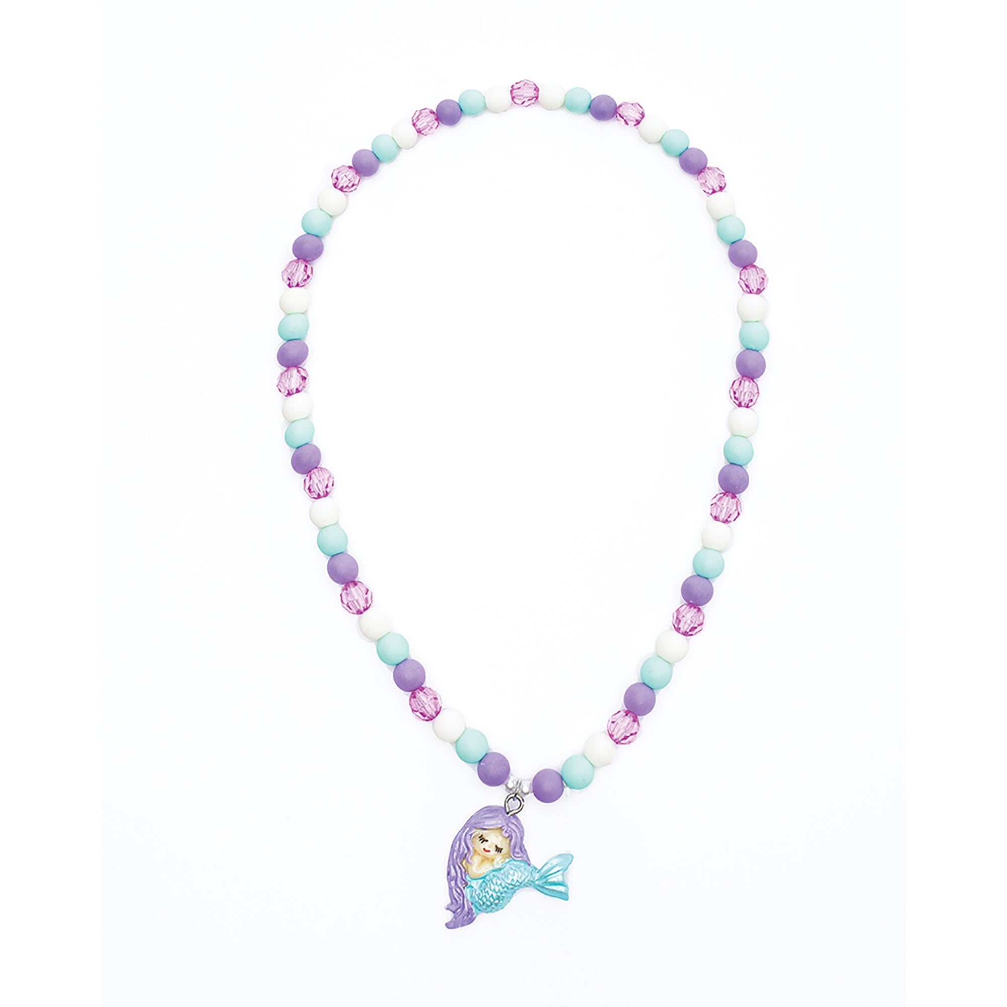 Kid's Jewelry Matte Mermaid Necklace 