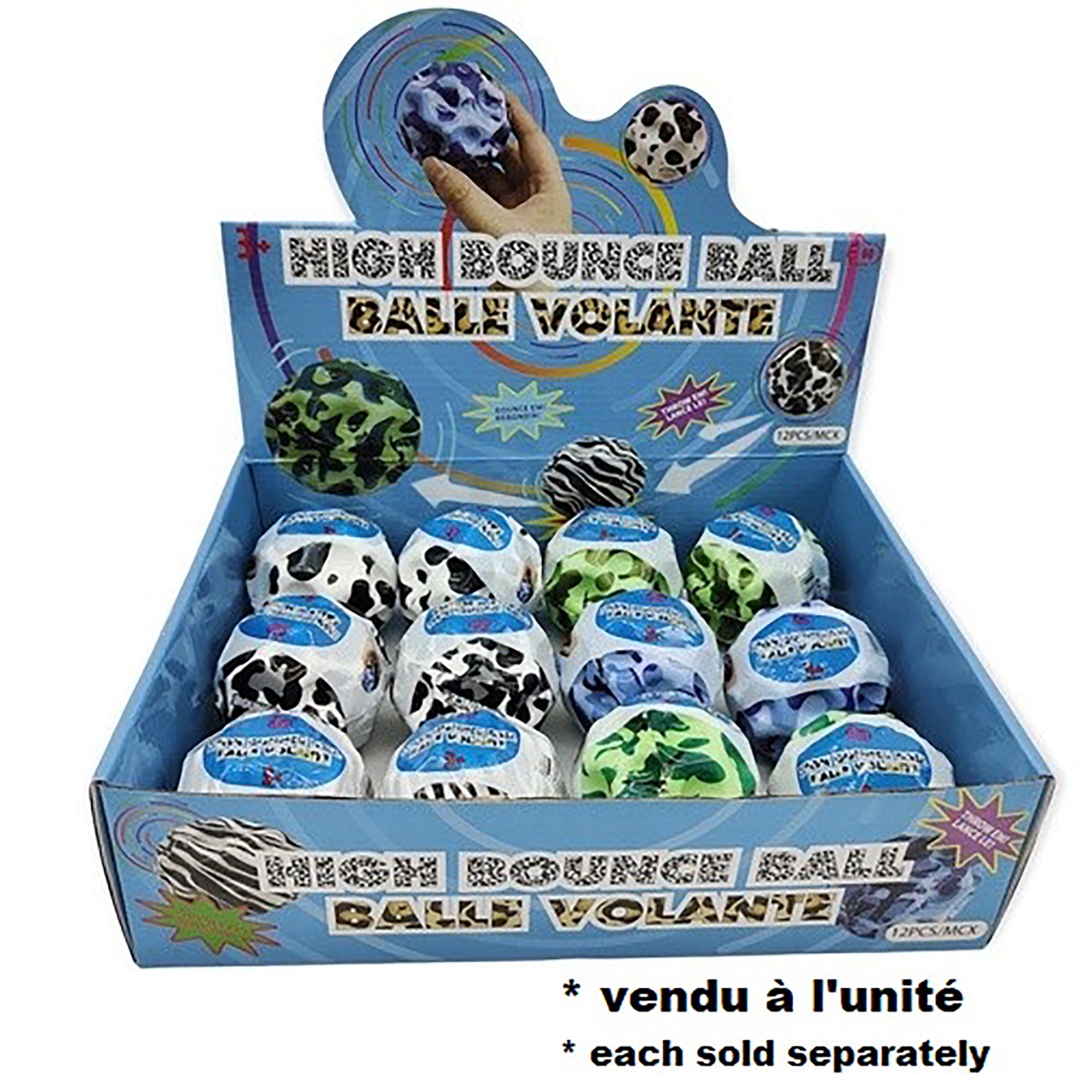 High Bounce Ball 2.5in  3+
