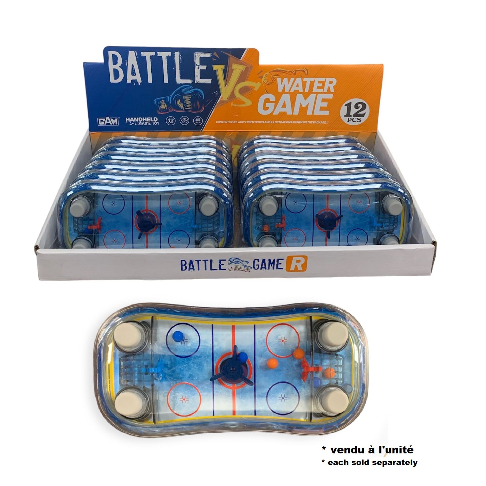 2-player Battle Hockey Water Game 7x3.5in  4+