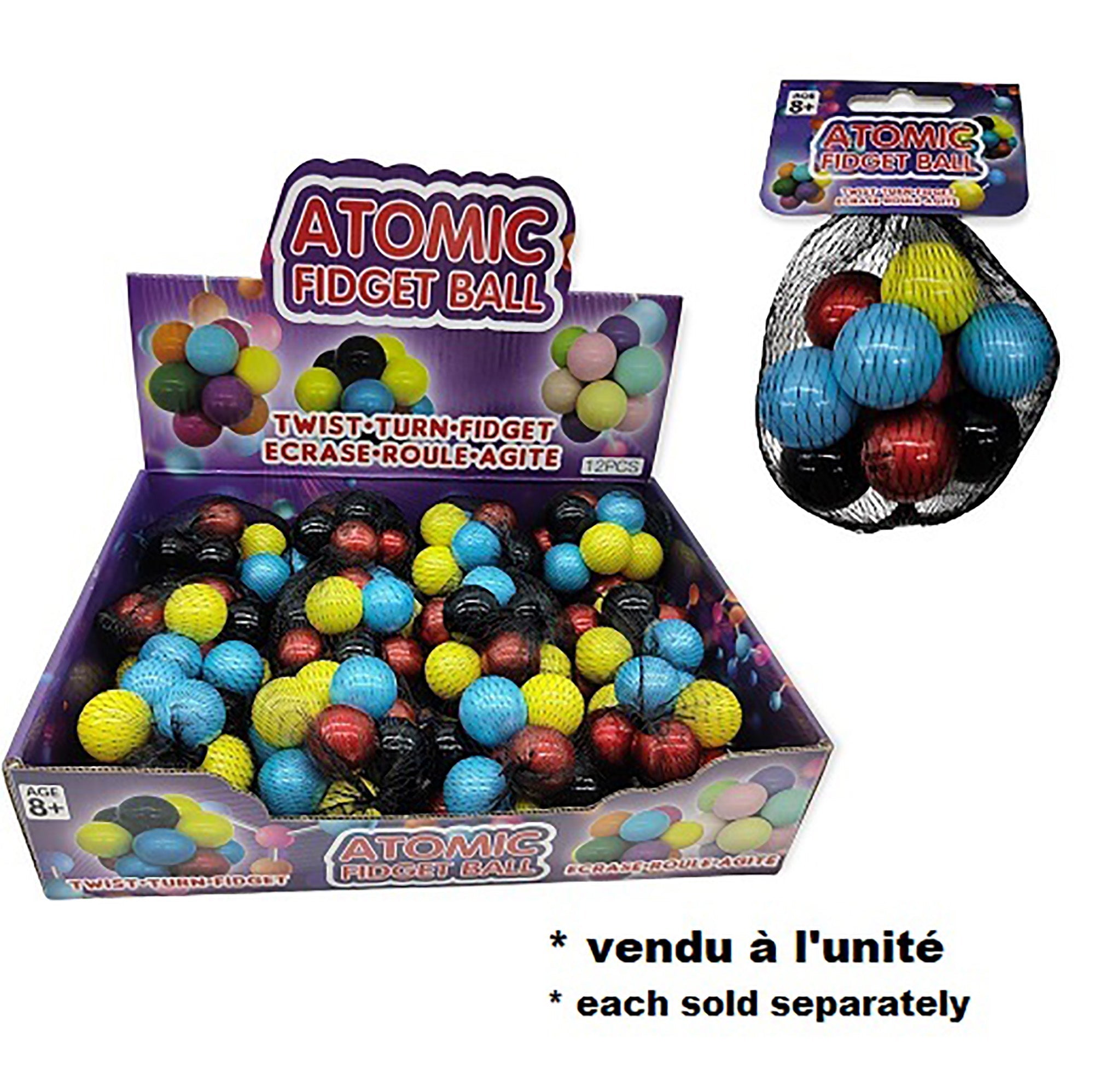 Atomic Fidget Ball 2.5in  8+