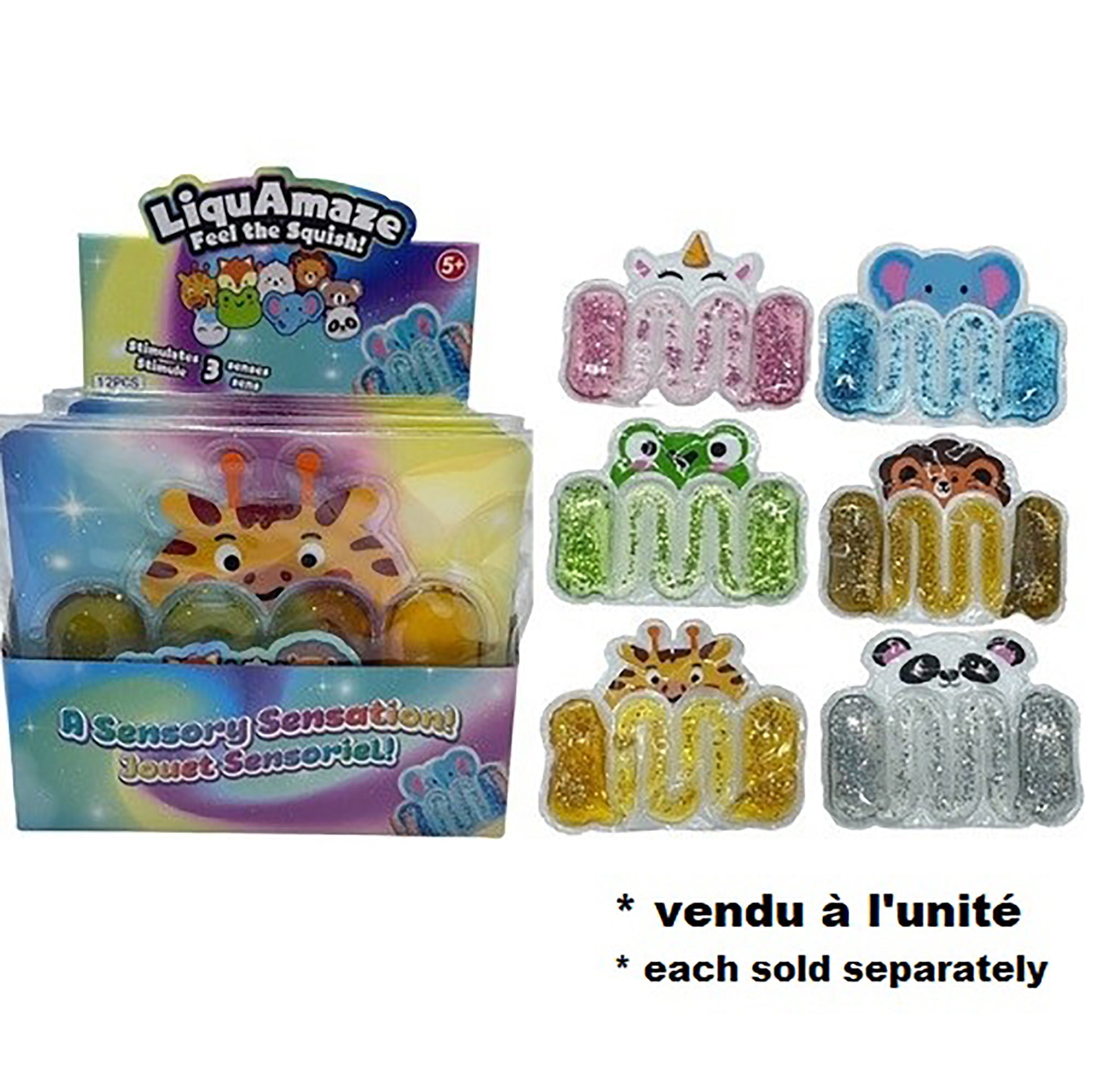 Liquamaze Sensory Toy - Animals 8x6.5in  5+