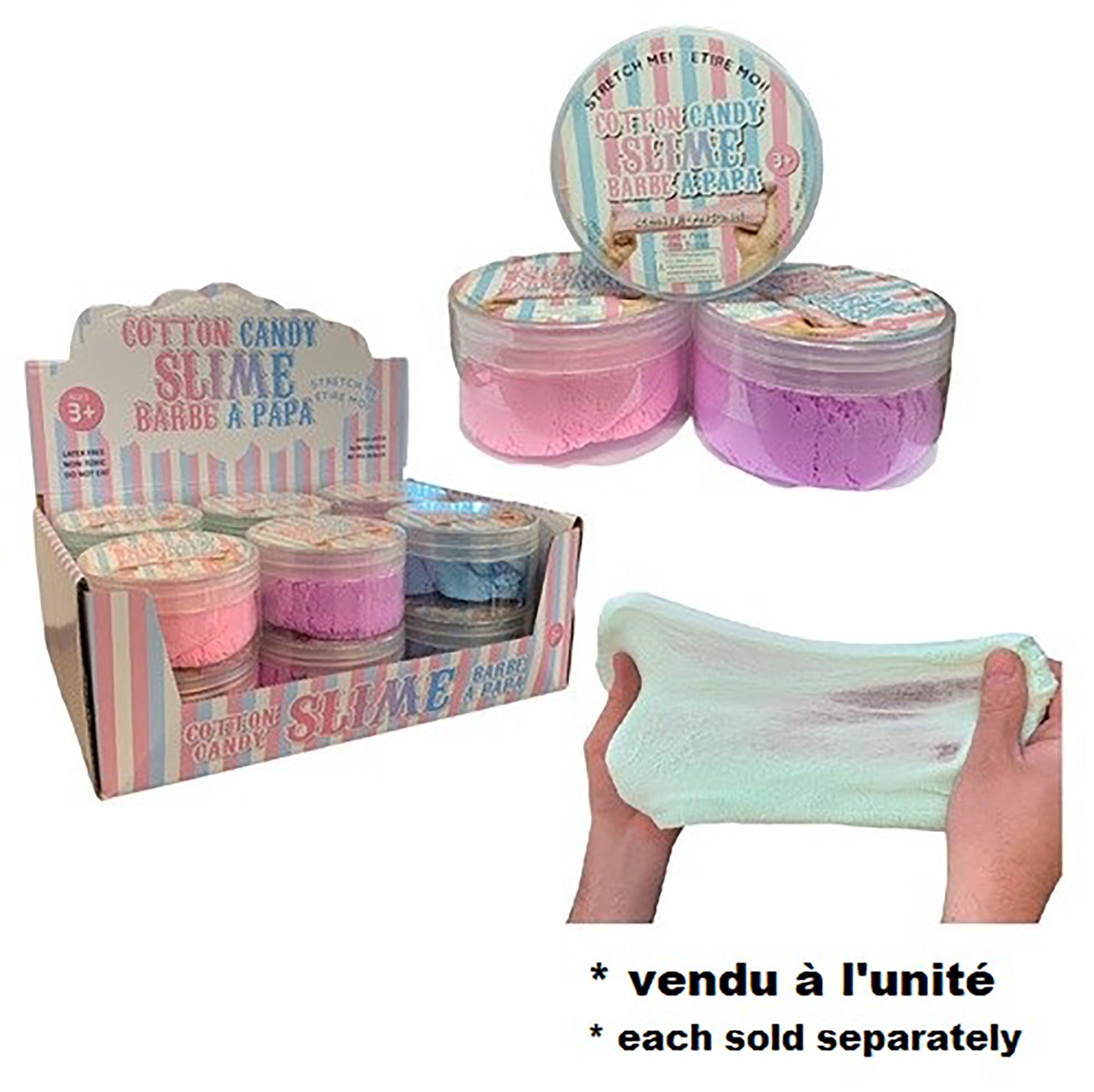 Cotton Candy Scented Slime 35g  3+