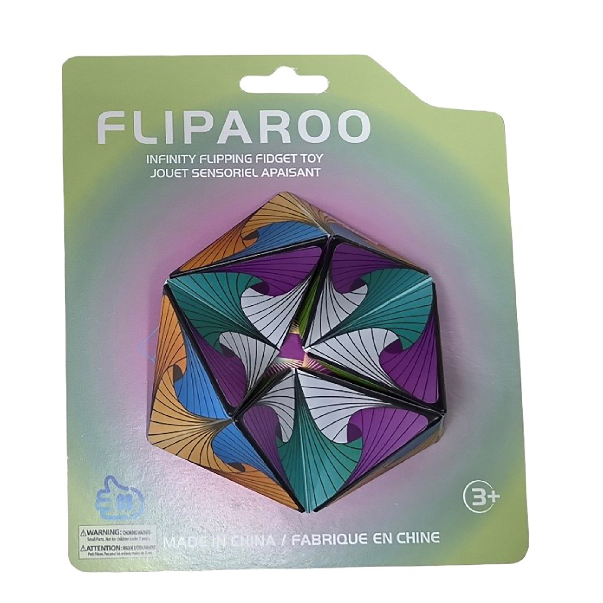 Fliparoo Infinity Flipping Fidget Toy 3.5in  3+