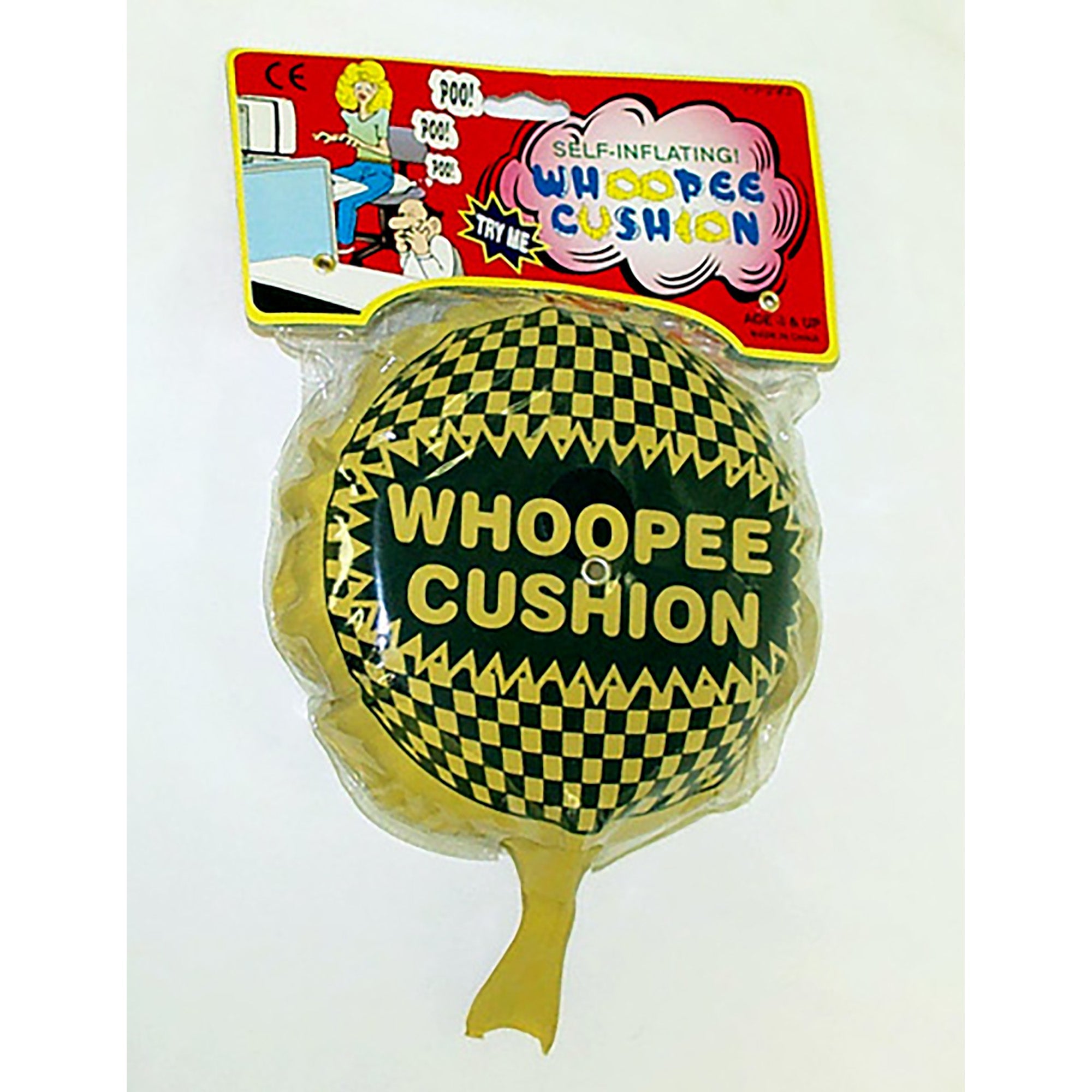 Self-inflating Whoopee Cushion 6.5in  3+