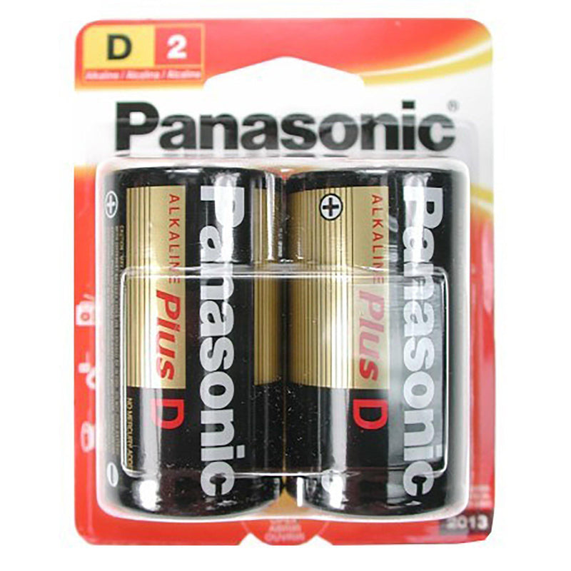 Panasonic Batteries Alca D (2) - Dollar Max Dépôt