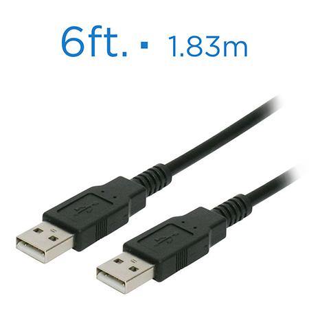 Usb Cable Male To Male 6Ft - Dollar Max Depot