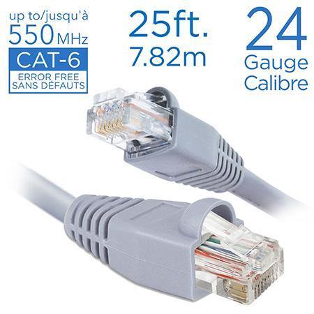 Cable Network Cat 6 25Ft - Dollar Max Depot