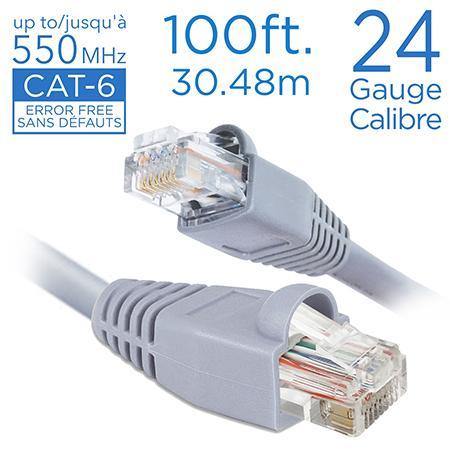 Cable Network Cat 6 100Ft - Dollar Max Depot