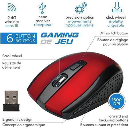 Wireless Gaming Mouse - Dollar Max Depot