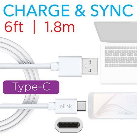 Cable Usb Type-C 6Ft - Dollar Max Depot