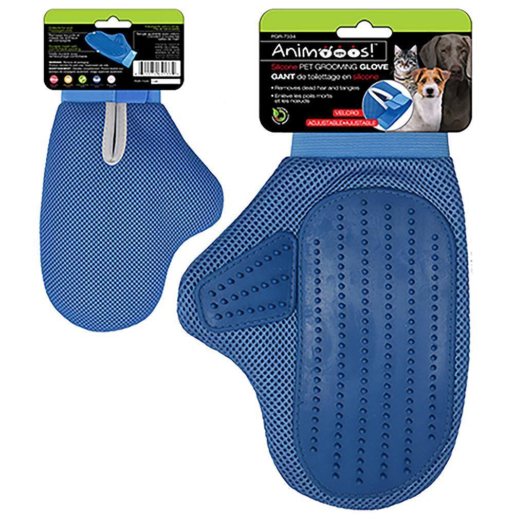 Silicone Pet Grooming Glove - Dollar Max Depot