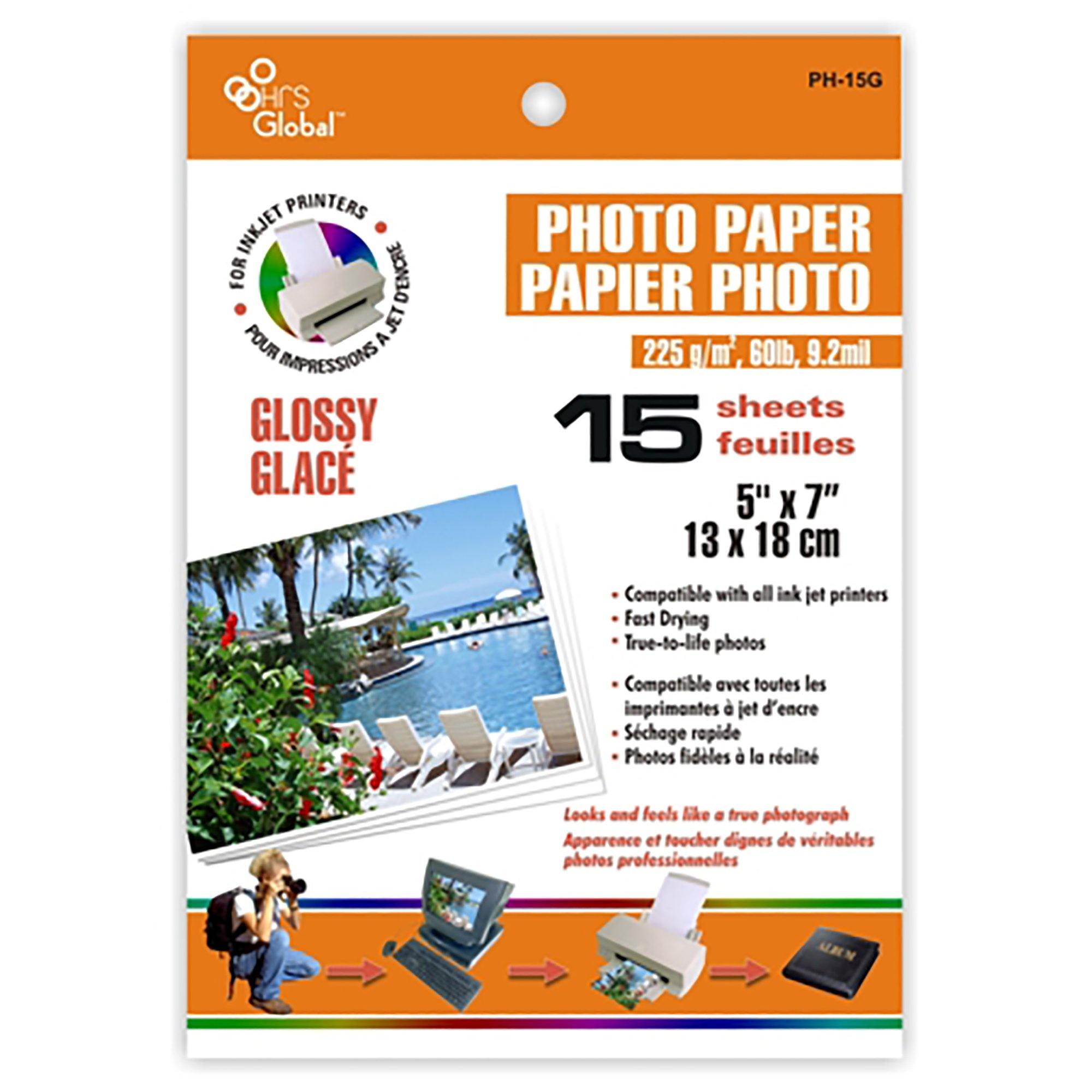 Photo Paper 5X7 - Dollar Max Depot