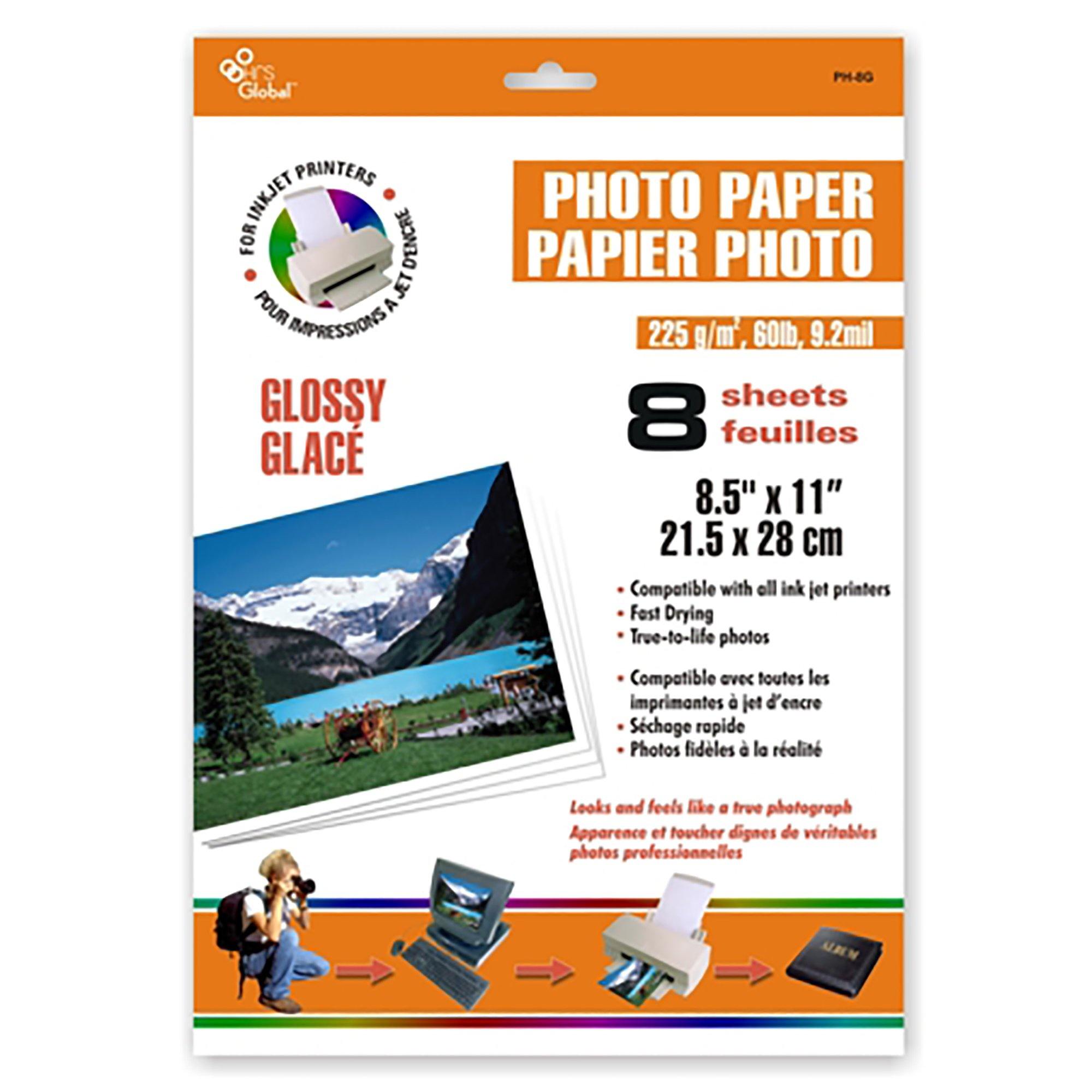 Photo Paper 8.5X11 - Dollar Max Depot