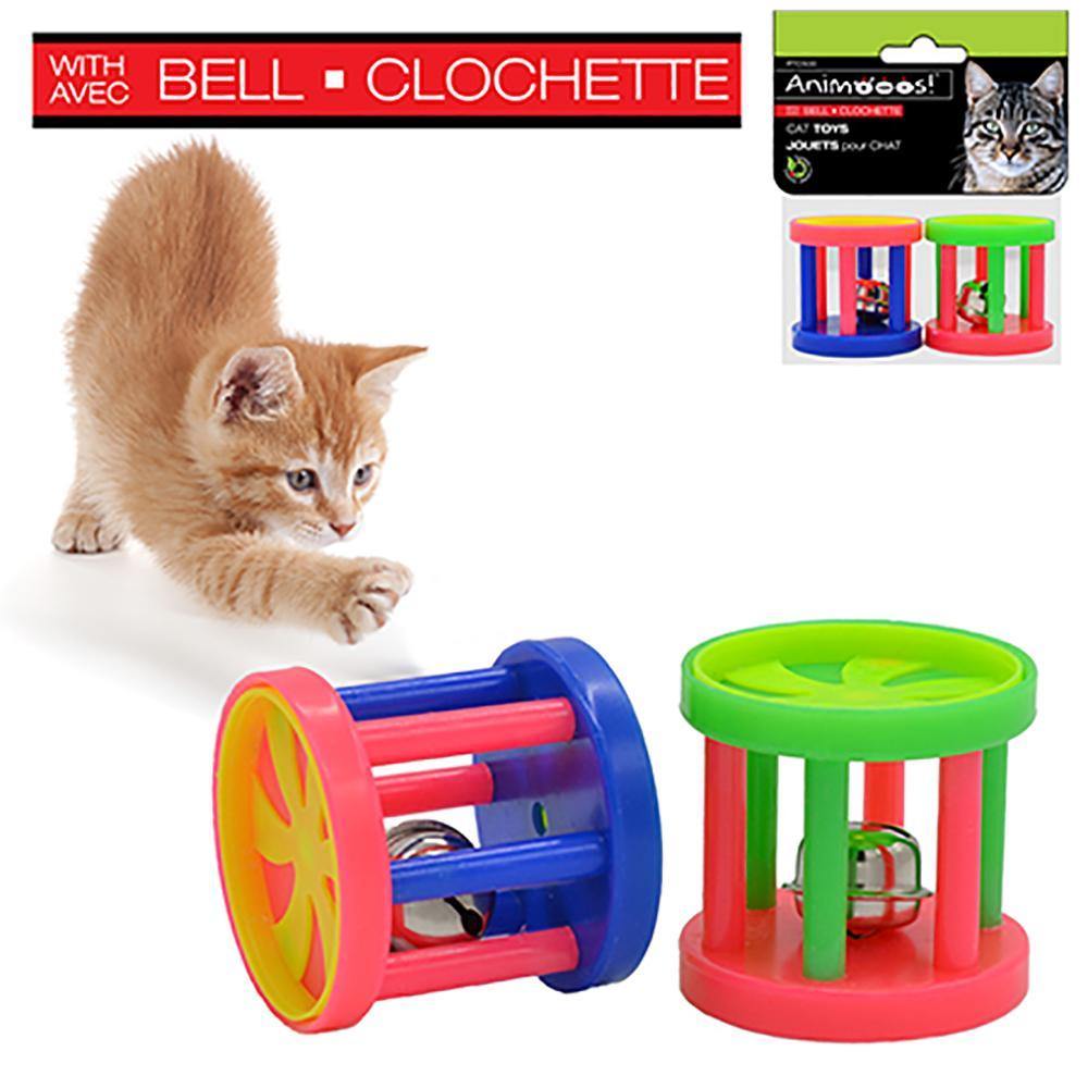 Rolling Cat Toy With Bell - Dollar Max Depot