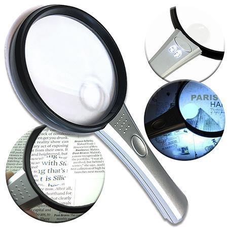 Magnifier With 2 LED - Dollar Max Depot