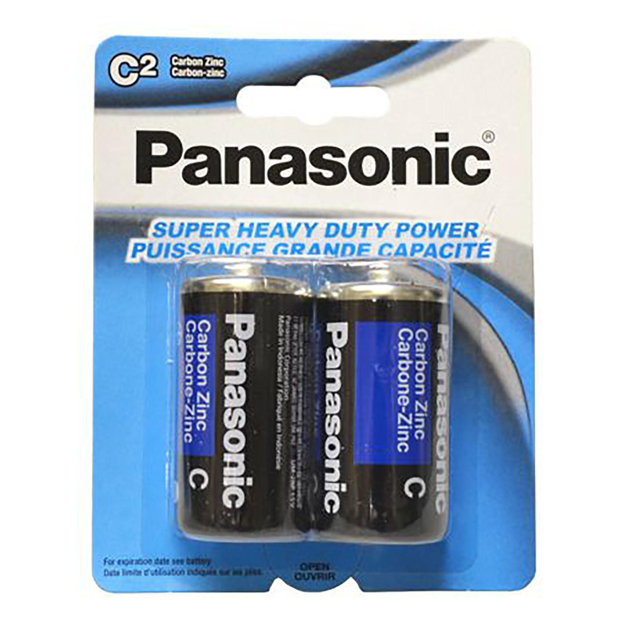 Panasonic Batteries C (2) - Dollar Max Dépôt