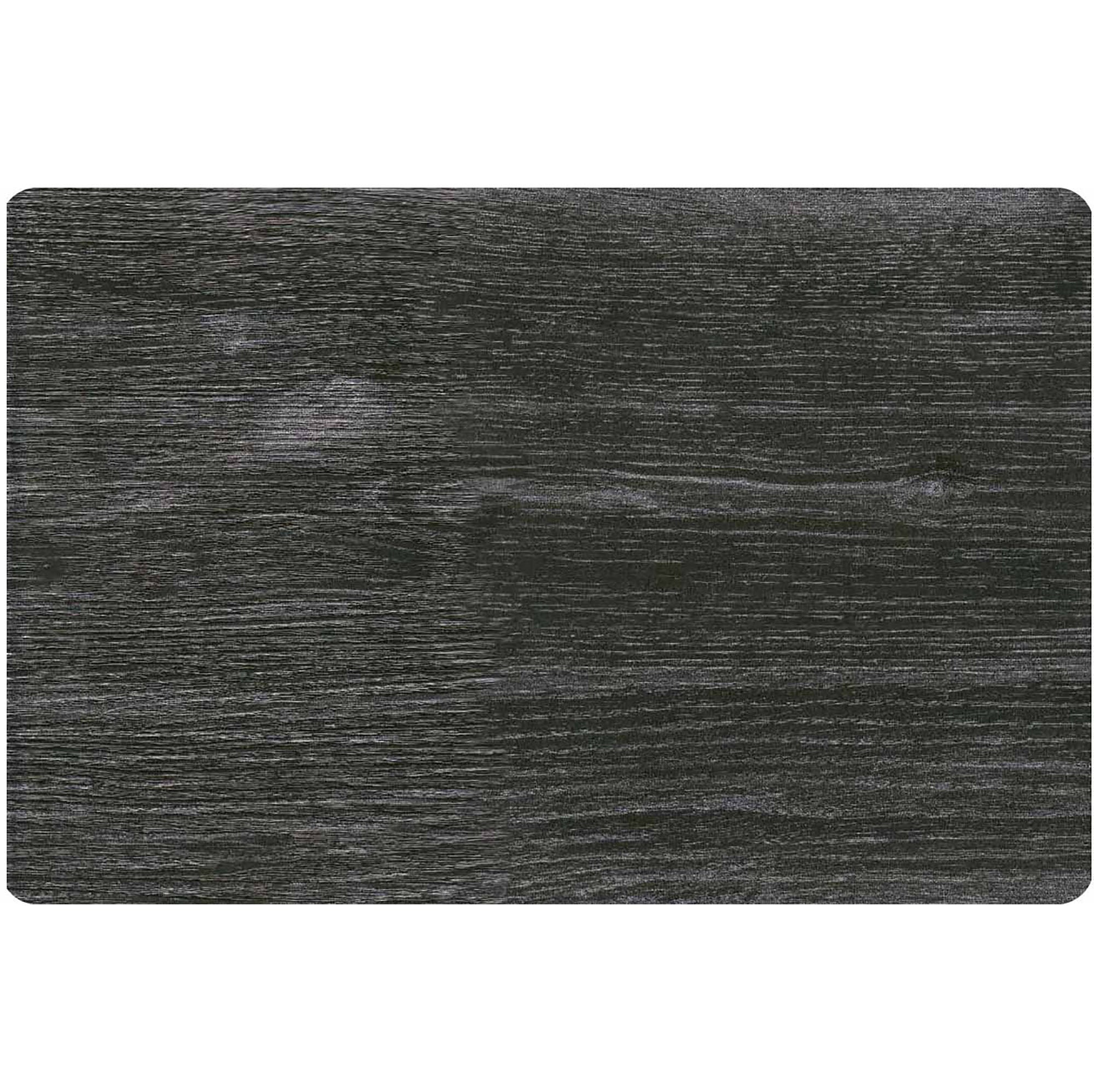 Black Wood Look Design Placemat 17.75x12in