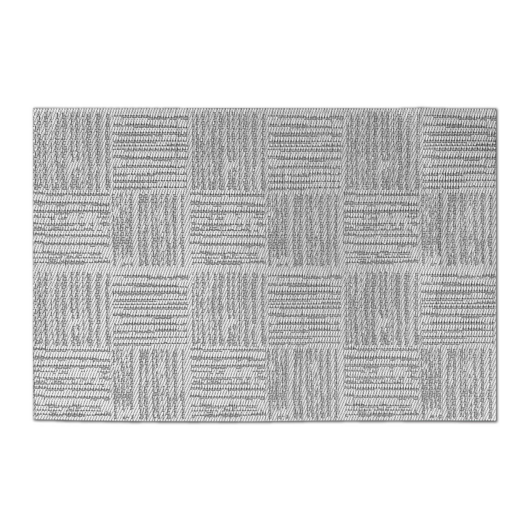 Grey Textaline Placemat 17.75x12in